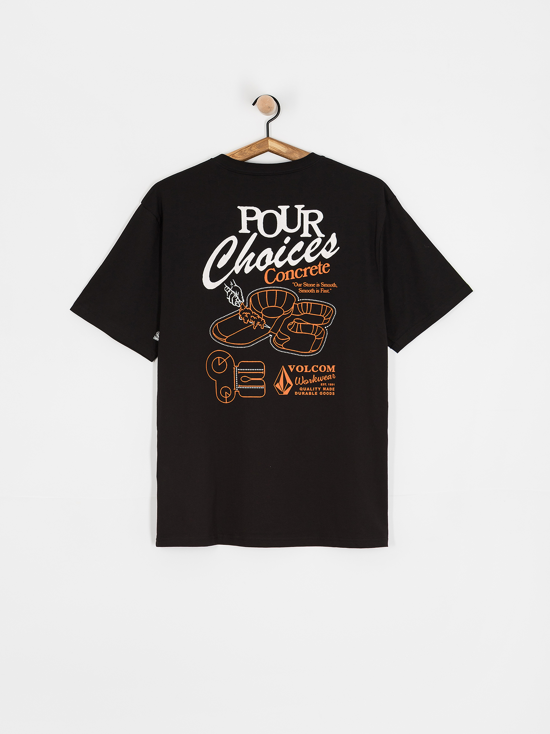 Tricou Volcom Pour Choices Bsc (black)