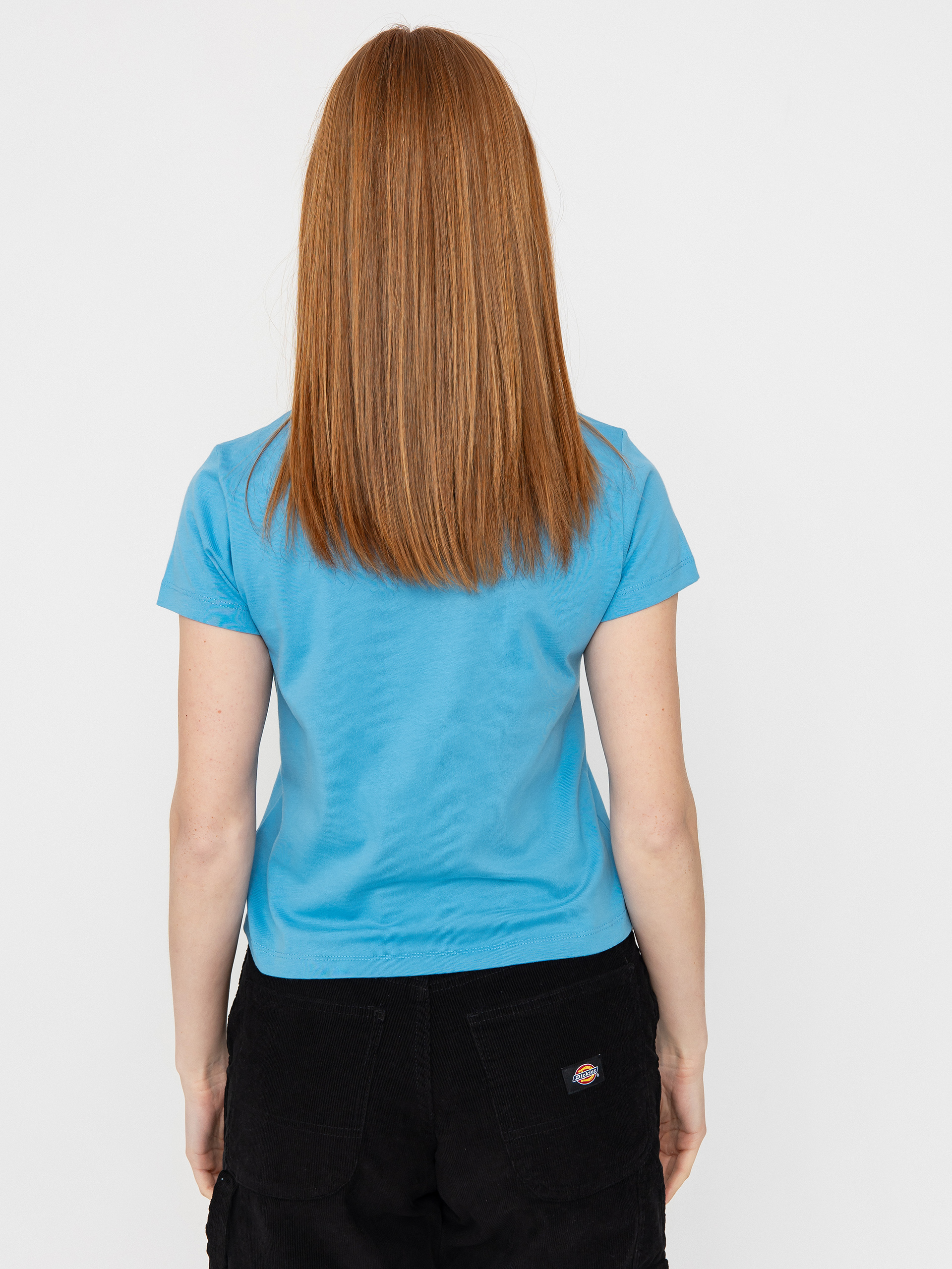 Tricou Vans Basic Mini Wmn (heritage blue)