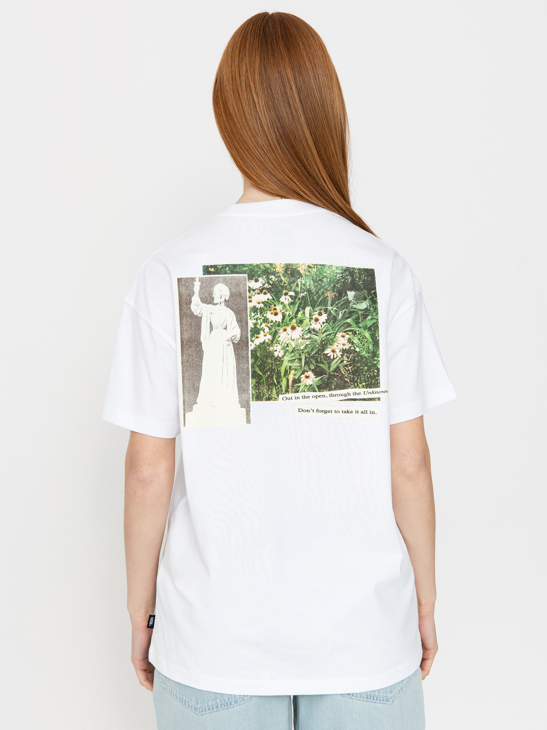 Tricou The North Face Zumu Relaxed Wmn - alb (tnf white)