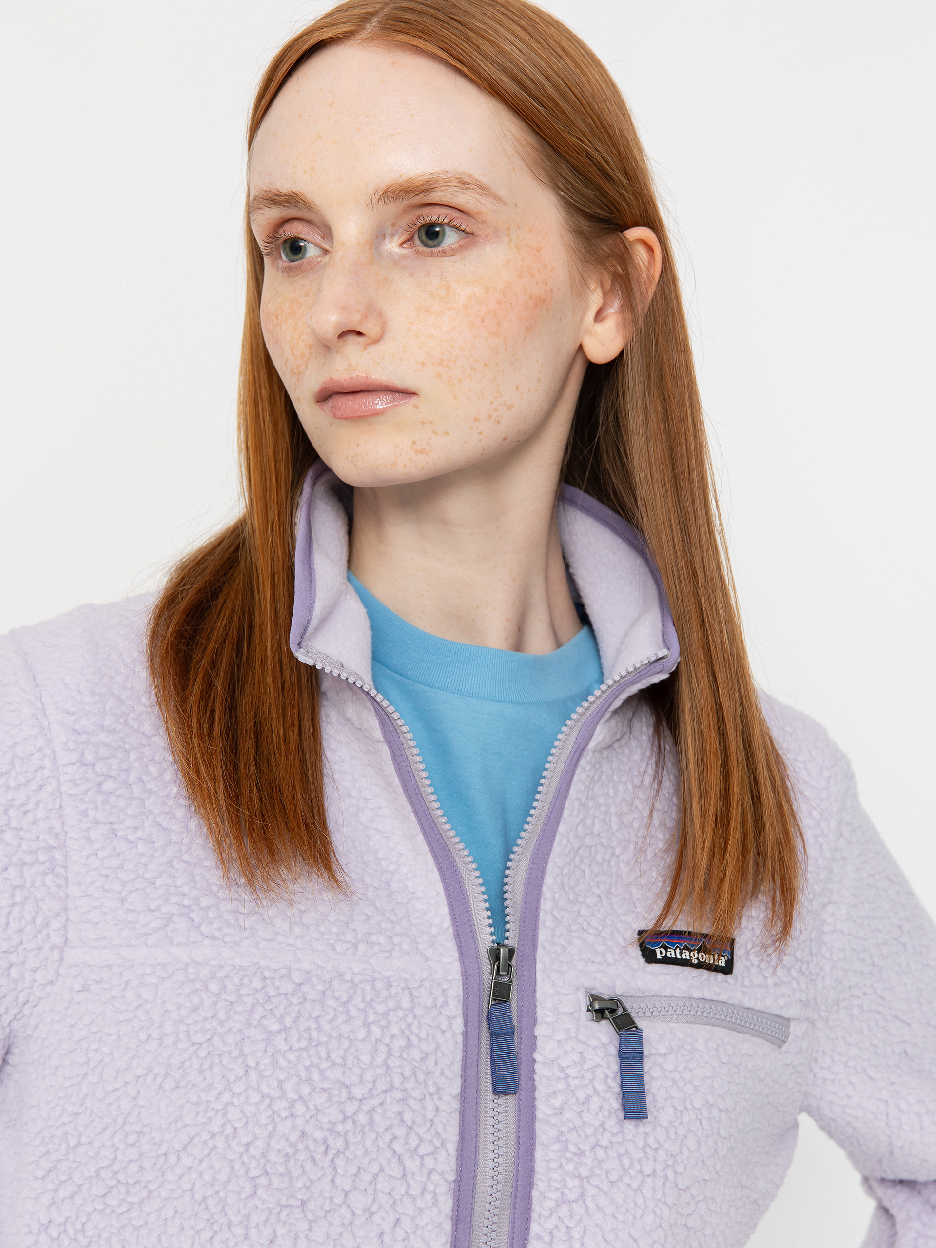 Geacă Patagonia Retro Pile Wmn (foxglove purple)