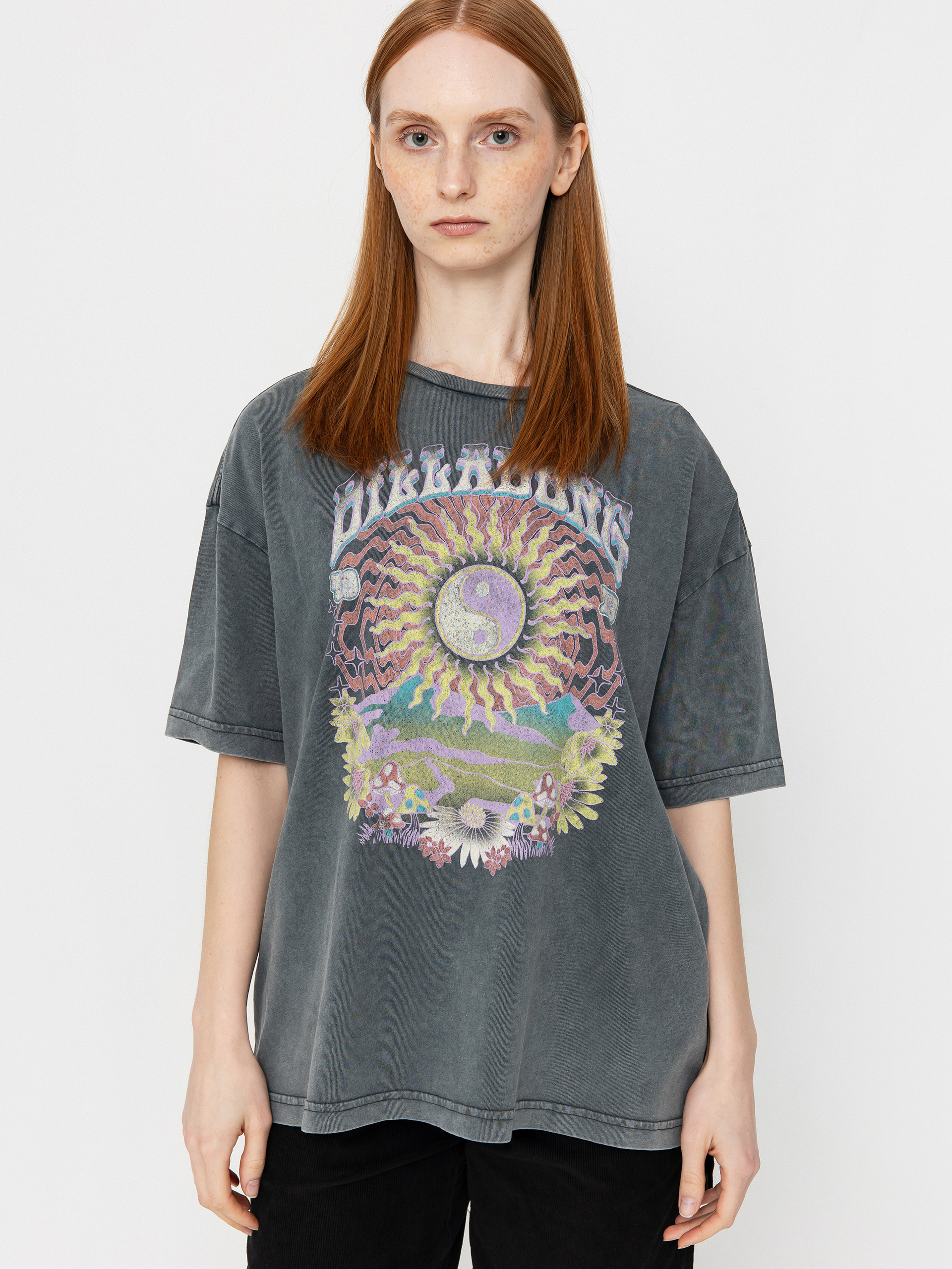 Tricou Billabong Celio Grande Wmn (off black)