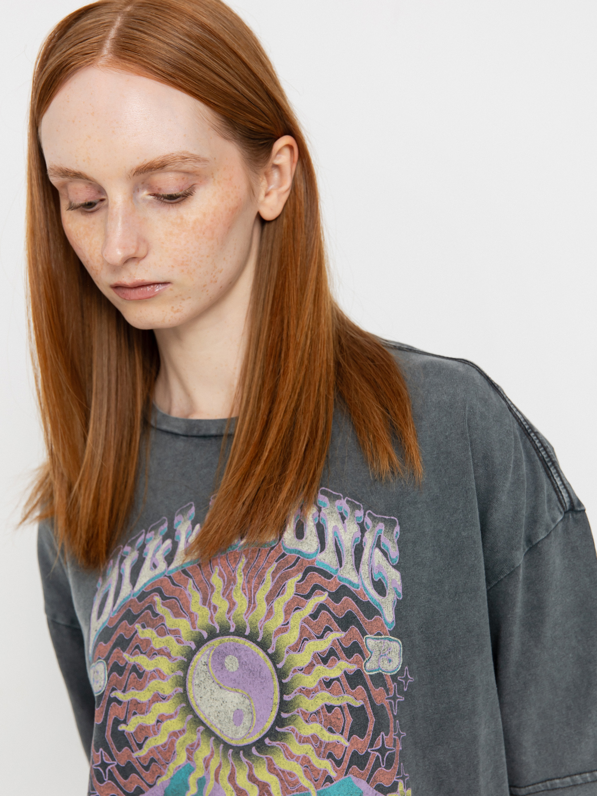 Tricou Billabong Celio Grande Wmn (off black)