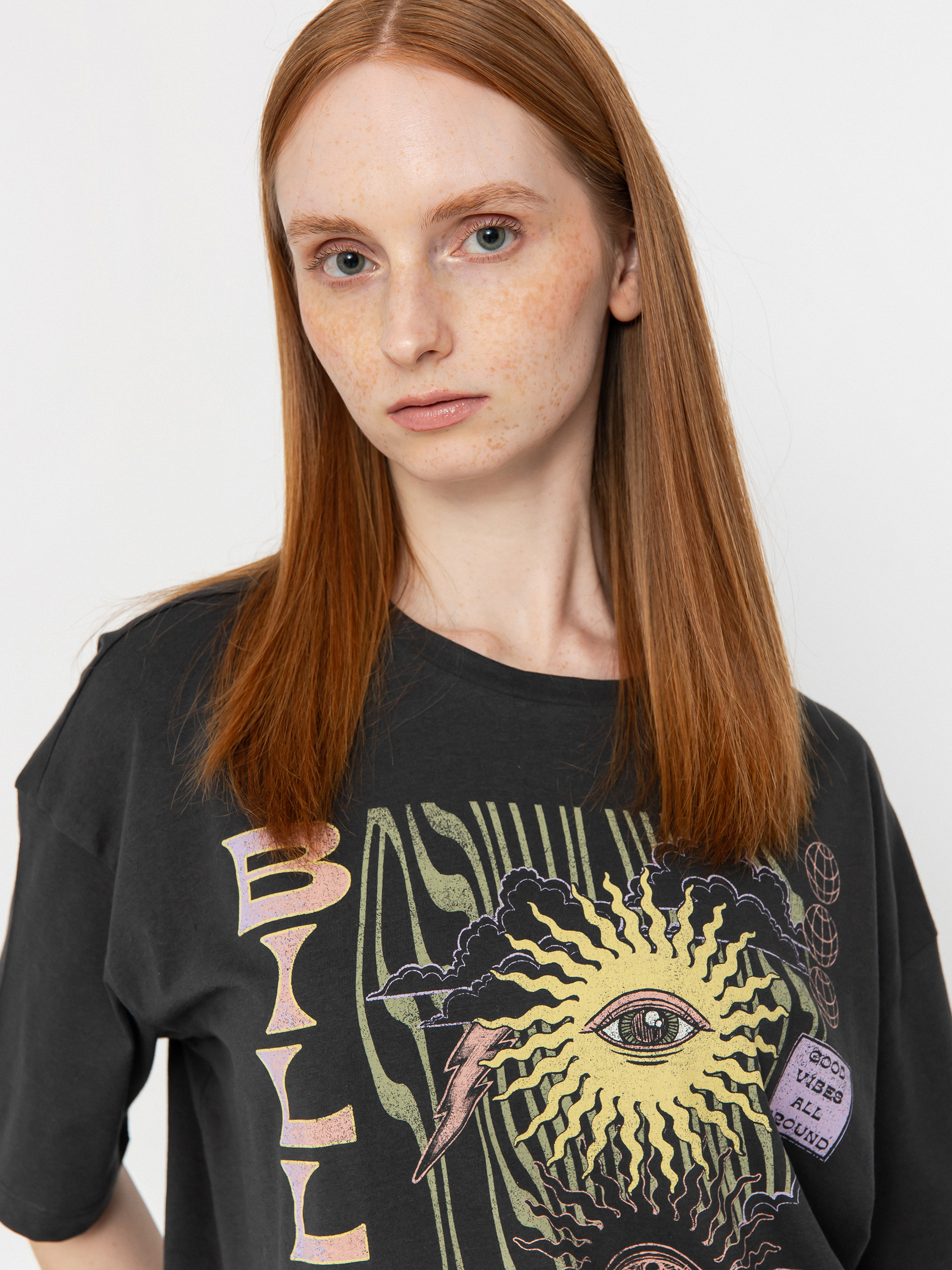 Tricou Billabong Swell Trip Wmn (off black)