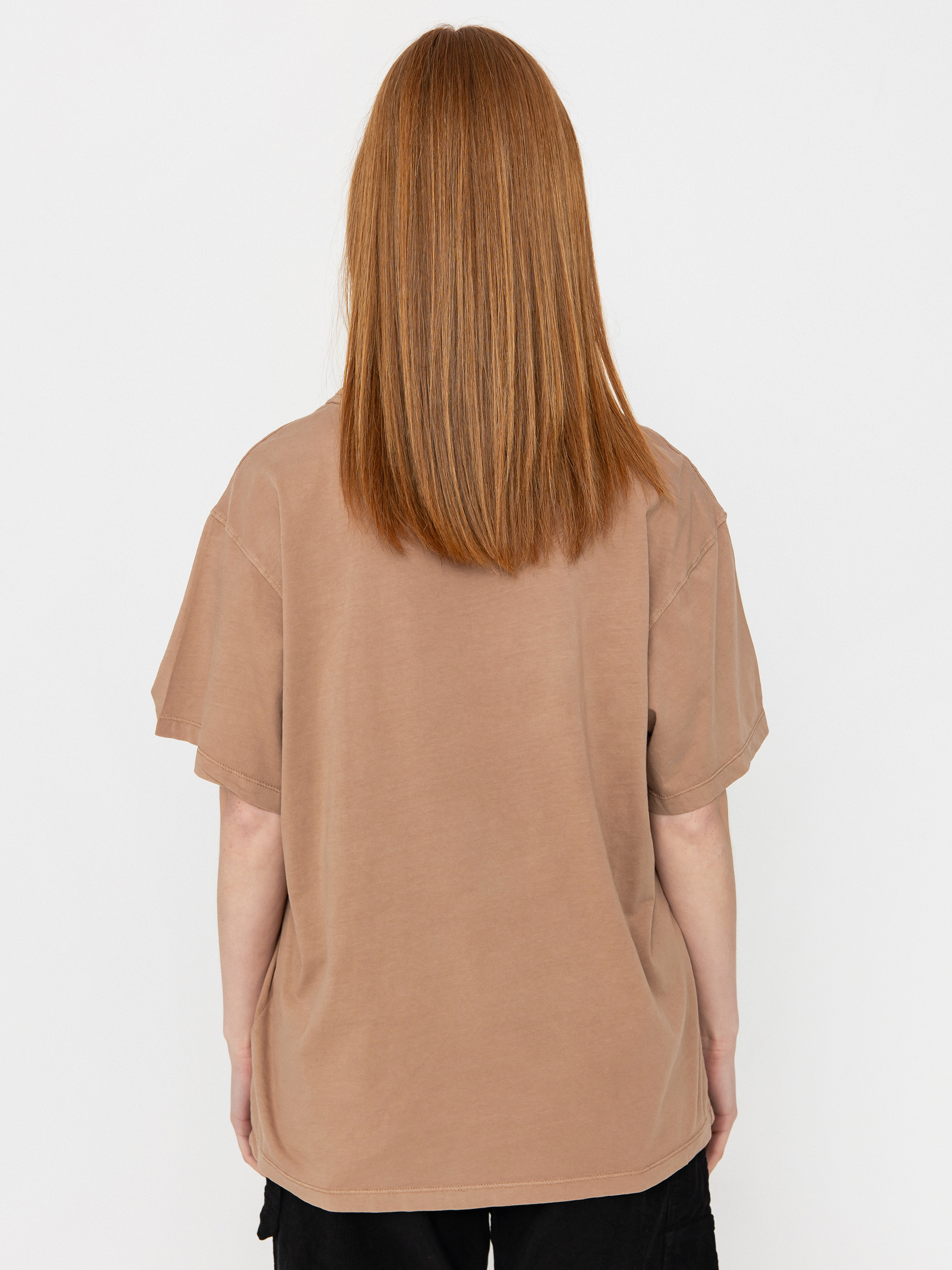 Tricou Roxy Sunnyoversize Enzyme Wash Wmn (portabella)