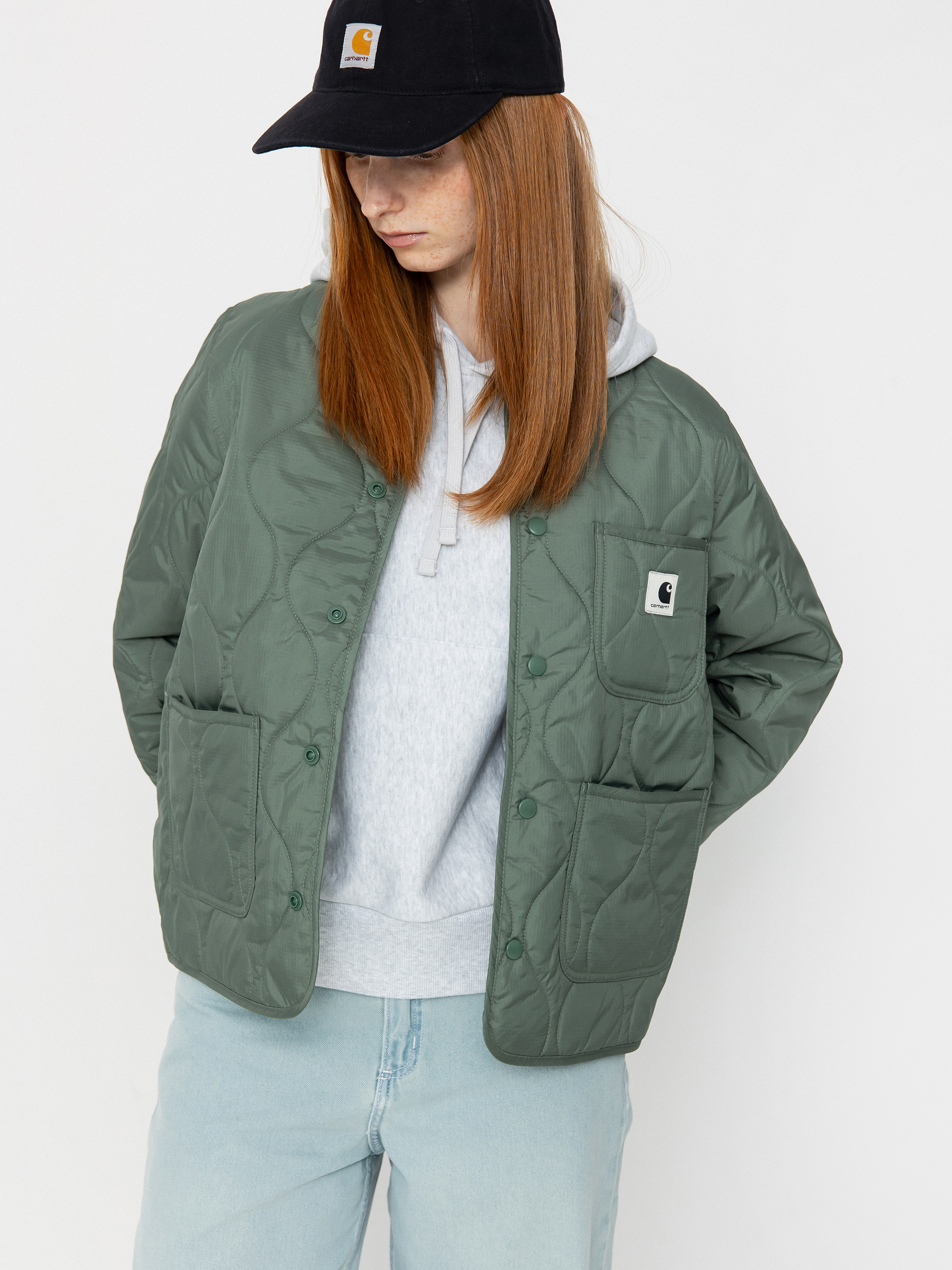 Geacă Carhartt WIP Skyler Liner Wmn (park)