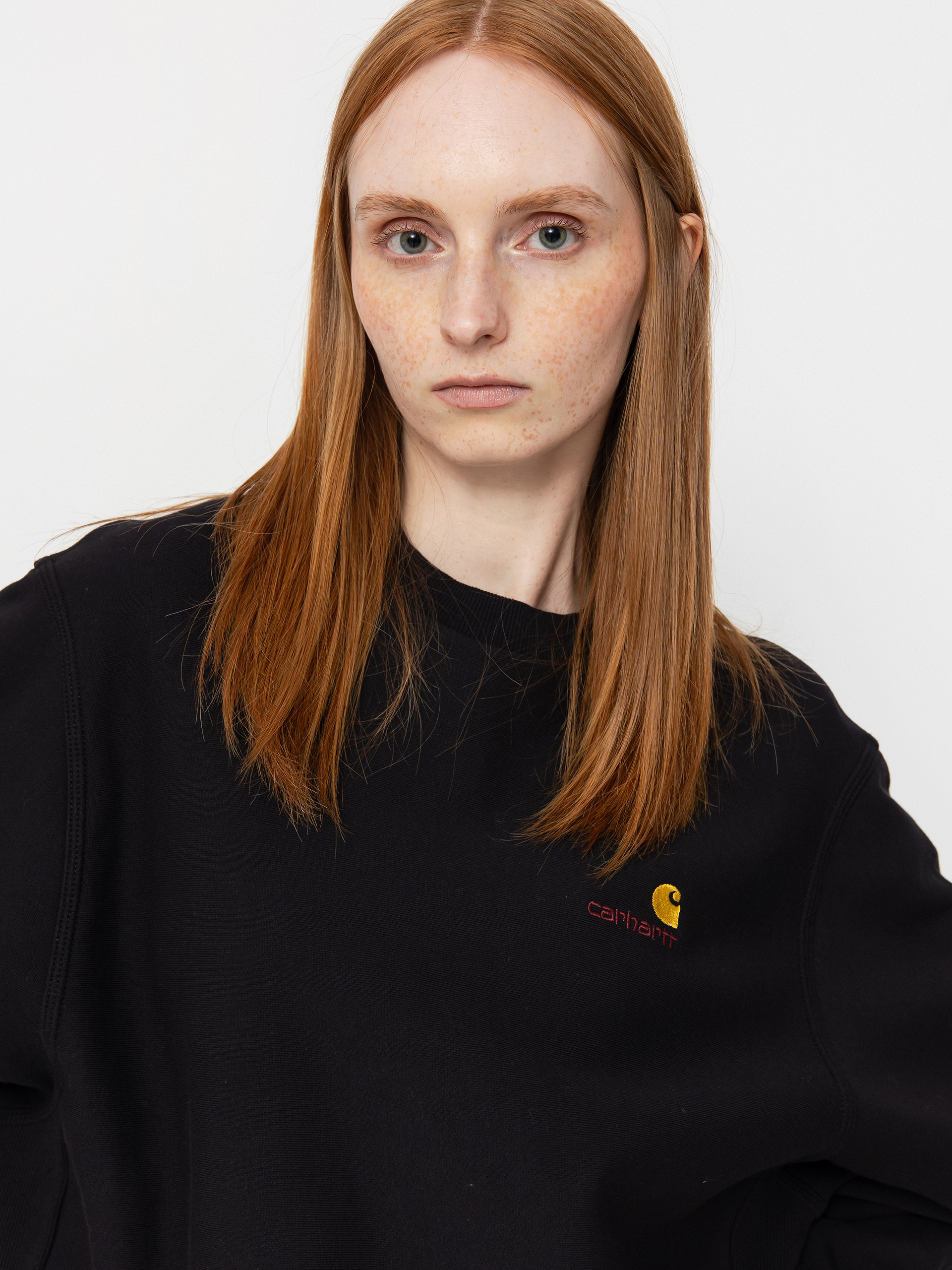 Hanorac Carhartt WIP American Script Wmn (black)