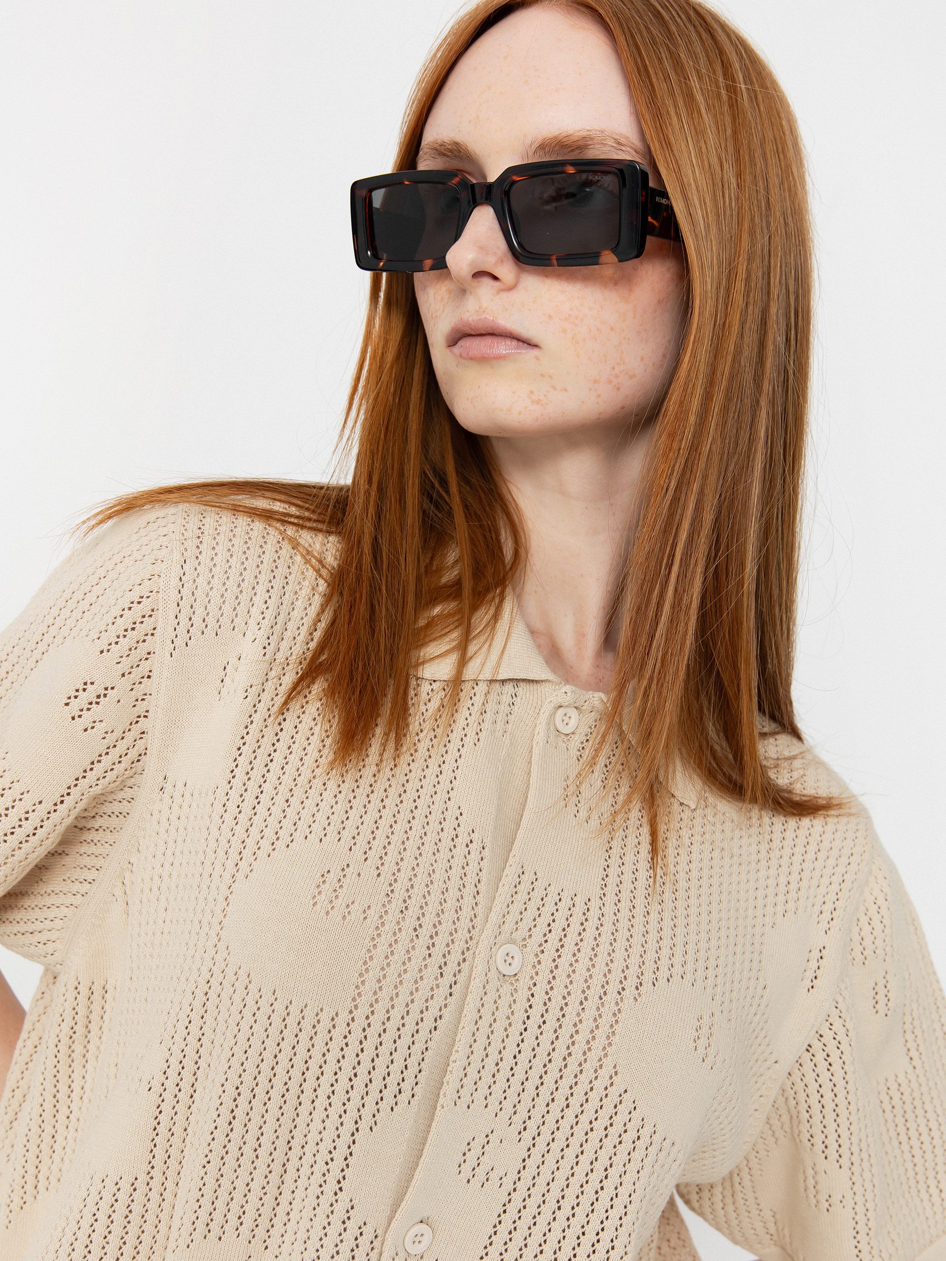 Cămașă Carhartt WIP Temple Knit Wmn (fleur de sel)