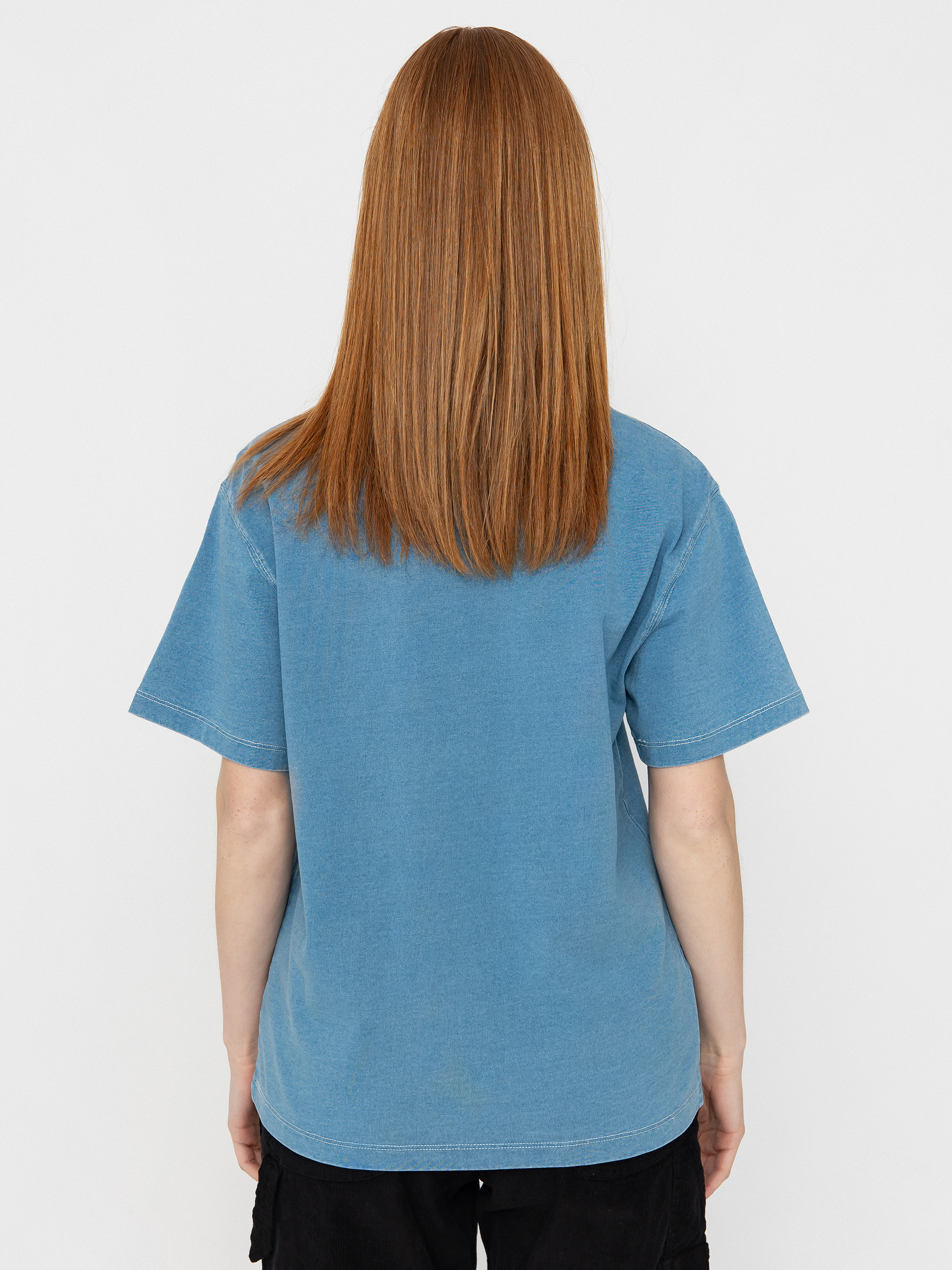 Tricou Carhartt WIP Ingo Wmn (light blue)