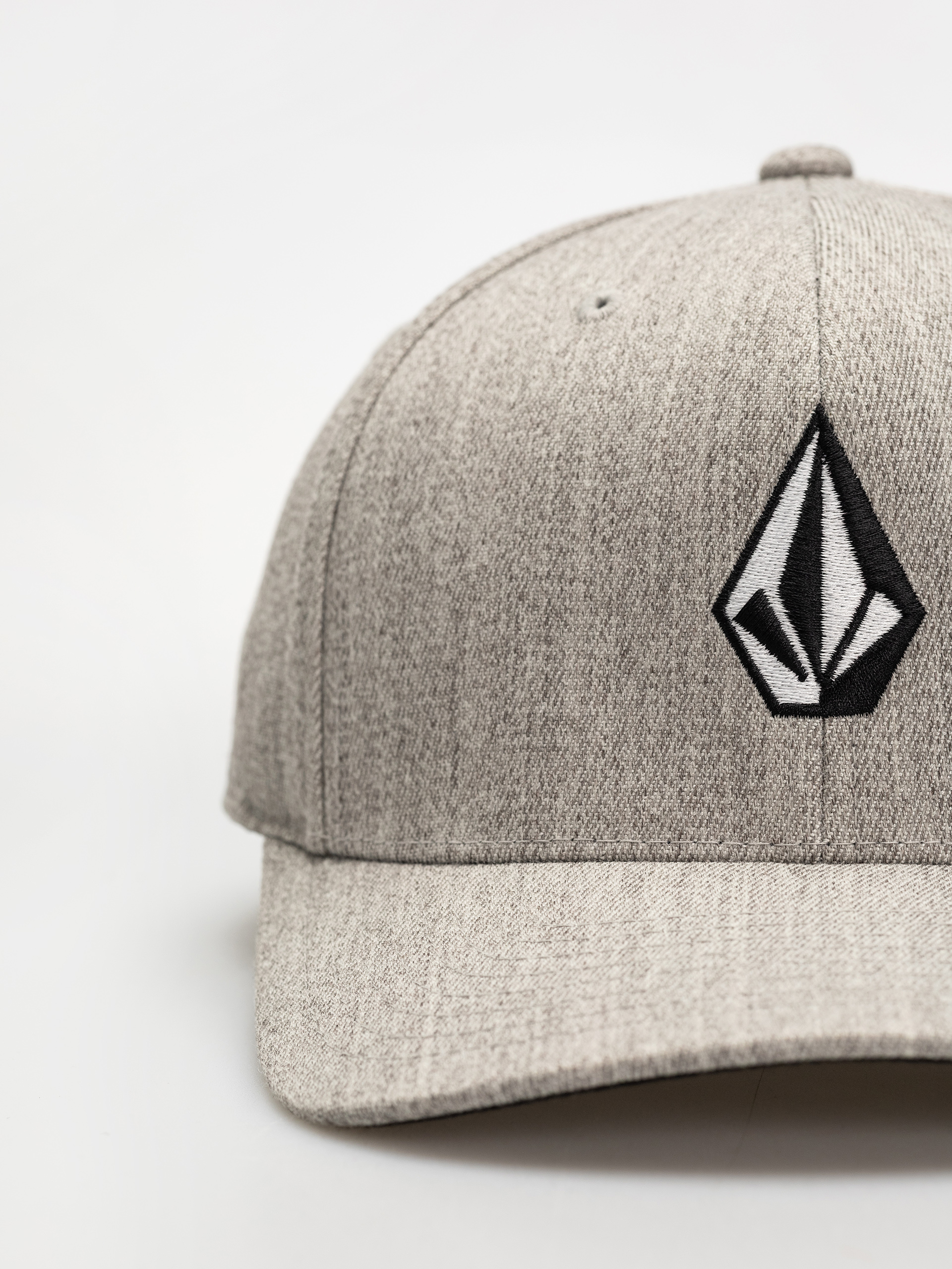 Șapcă Volcom Full Stone Hthr Flexfit - gri (grey vintage)