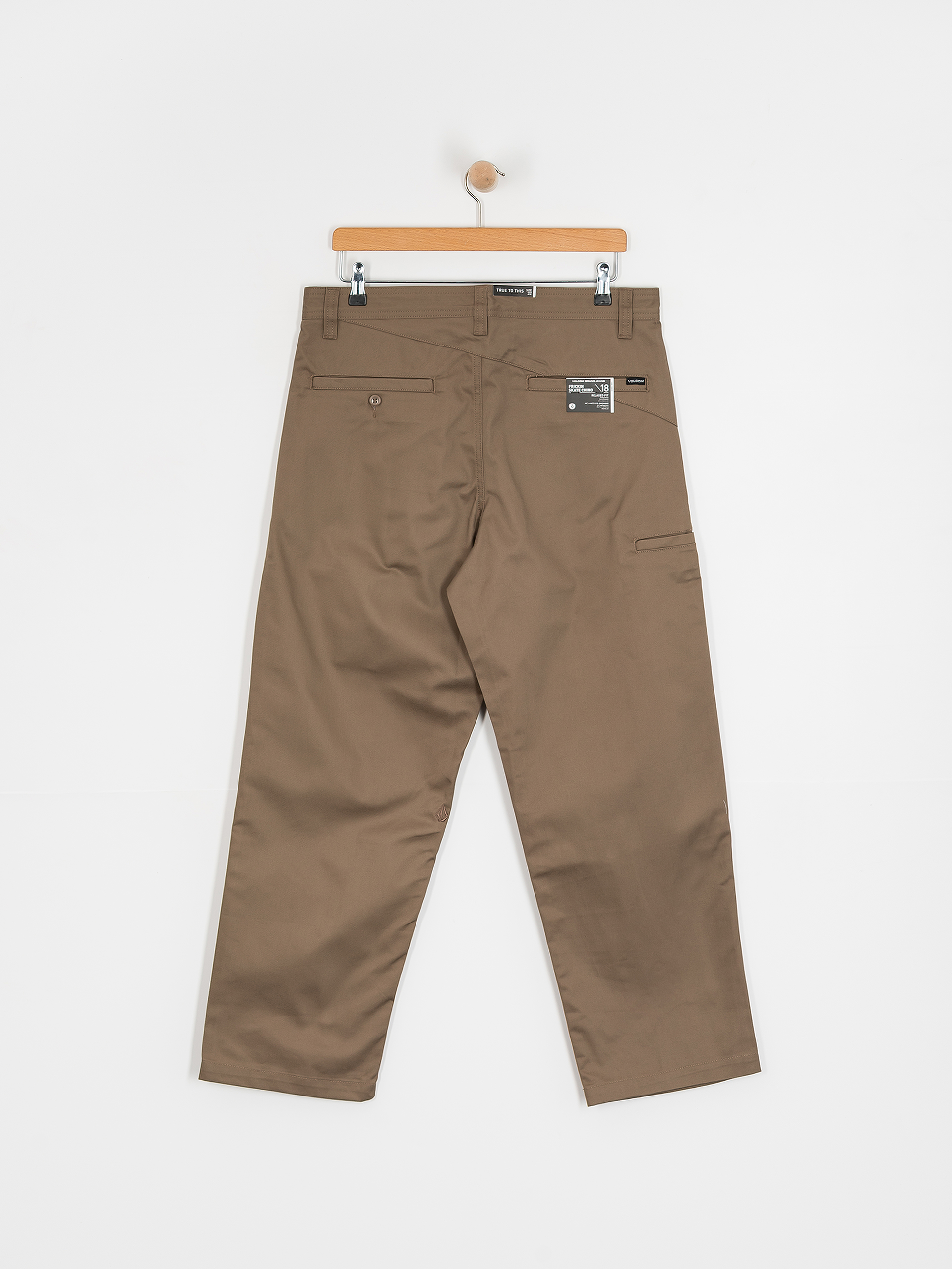 Pantaloni Volcom Frickin Skate Chino (teak)