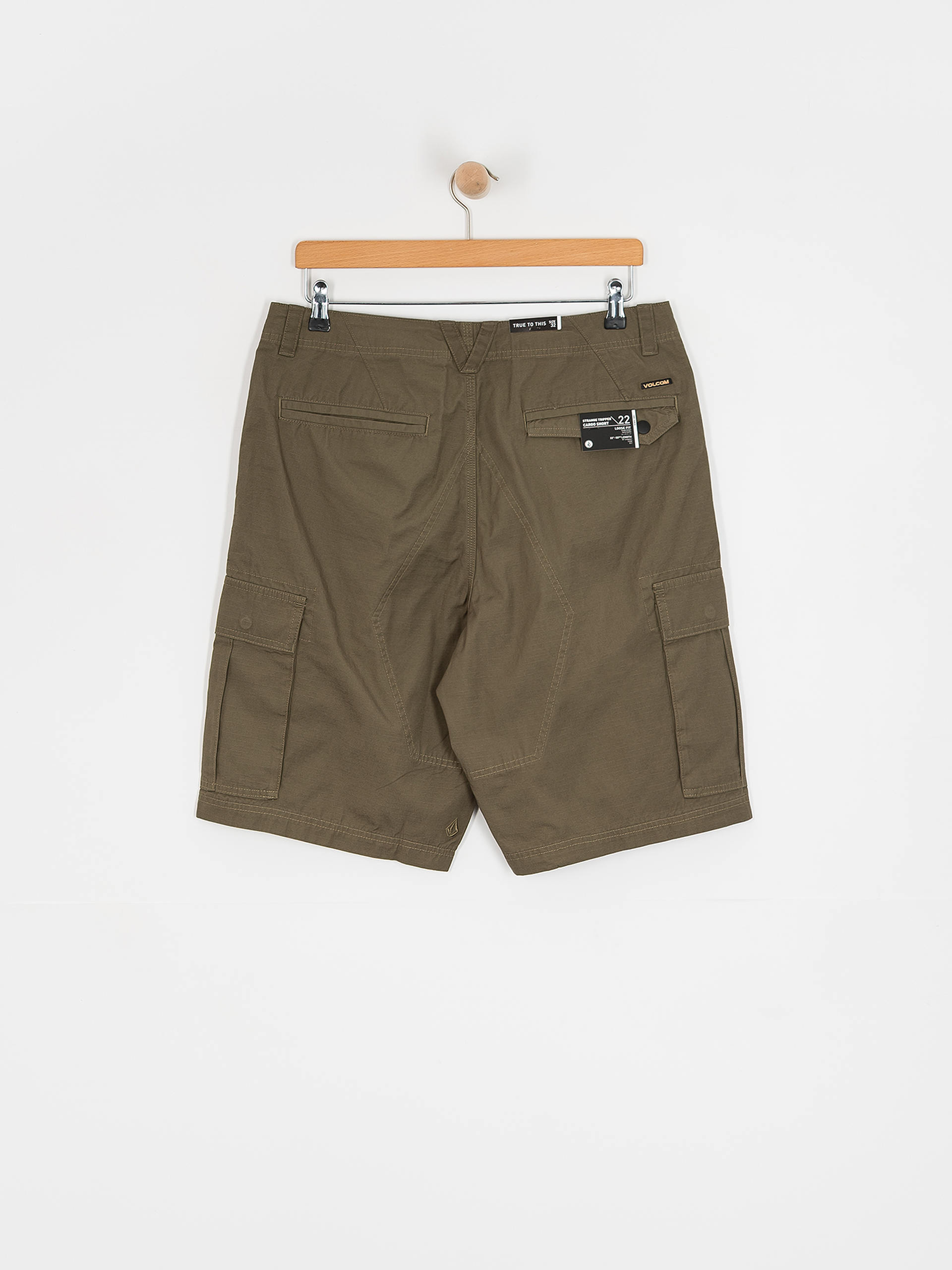 Pantaloni scurți Volcom Strange Tripper Cargo 22 (wintermoss)