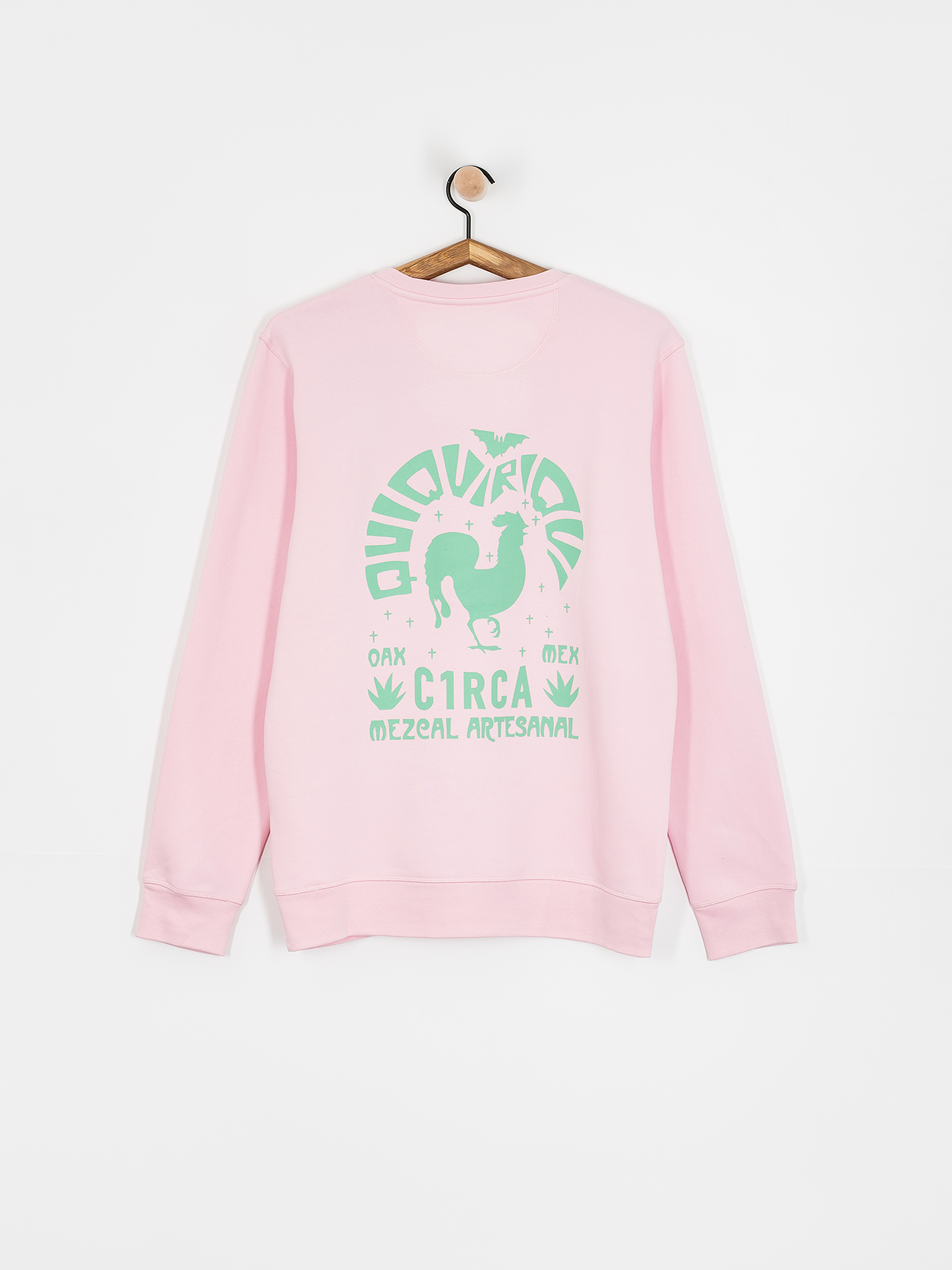 Hanorac cu glugă Circa Quiquiriqui HD (cotton pink)