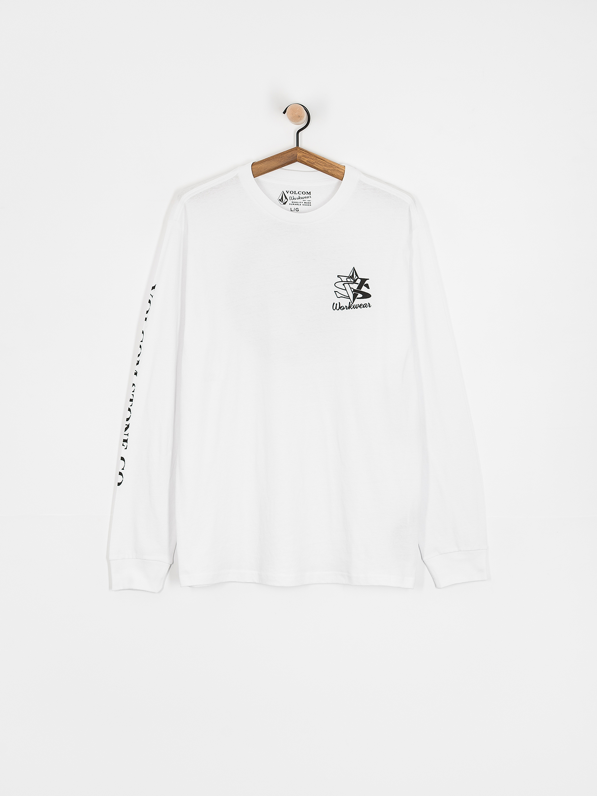 Longsleeve Volcom Excavator (white)
