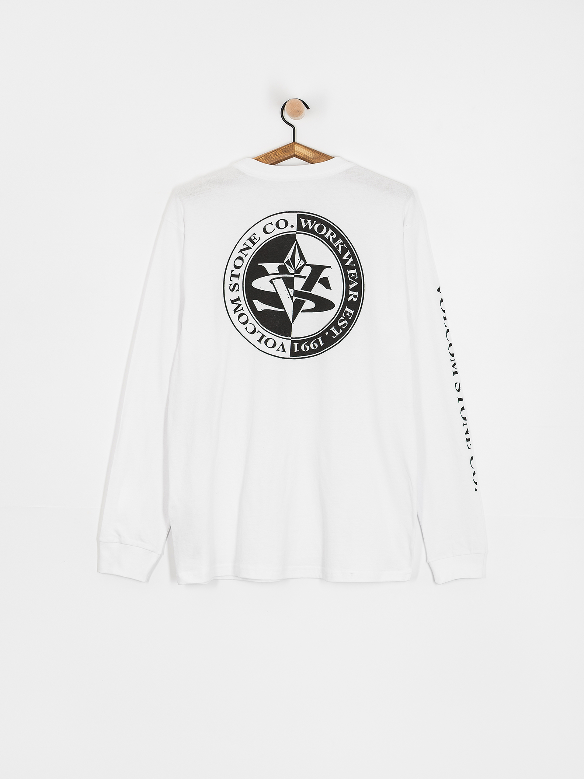 Longsleeve Volcom Excavator (white)