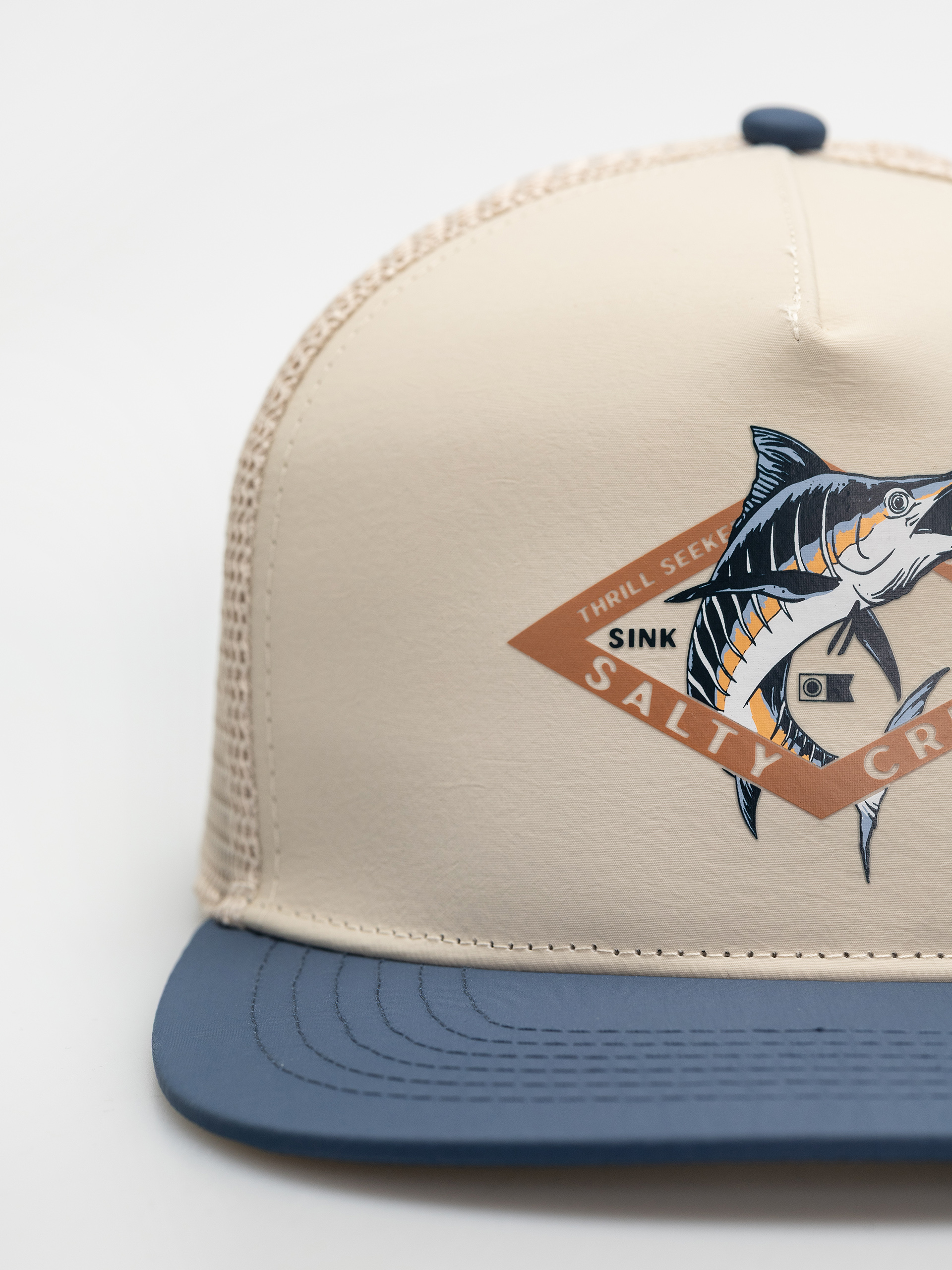Șapcă Salty Crew Diamond Marlin Trucker (oyster/slate)