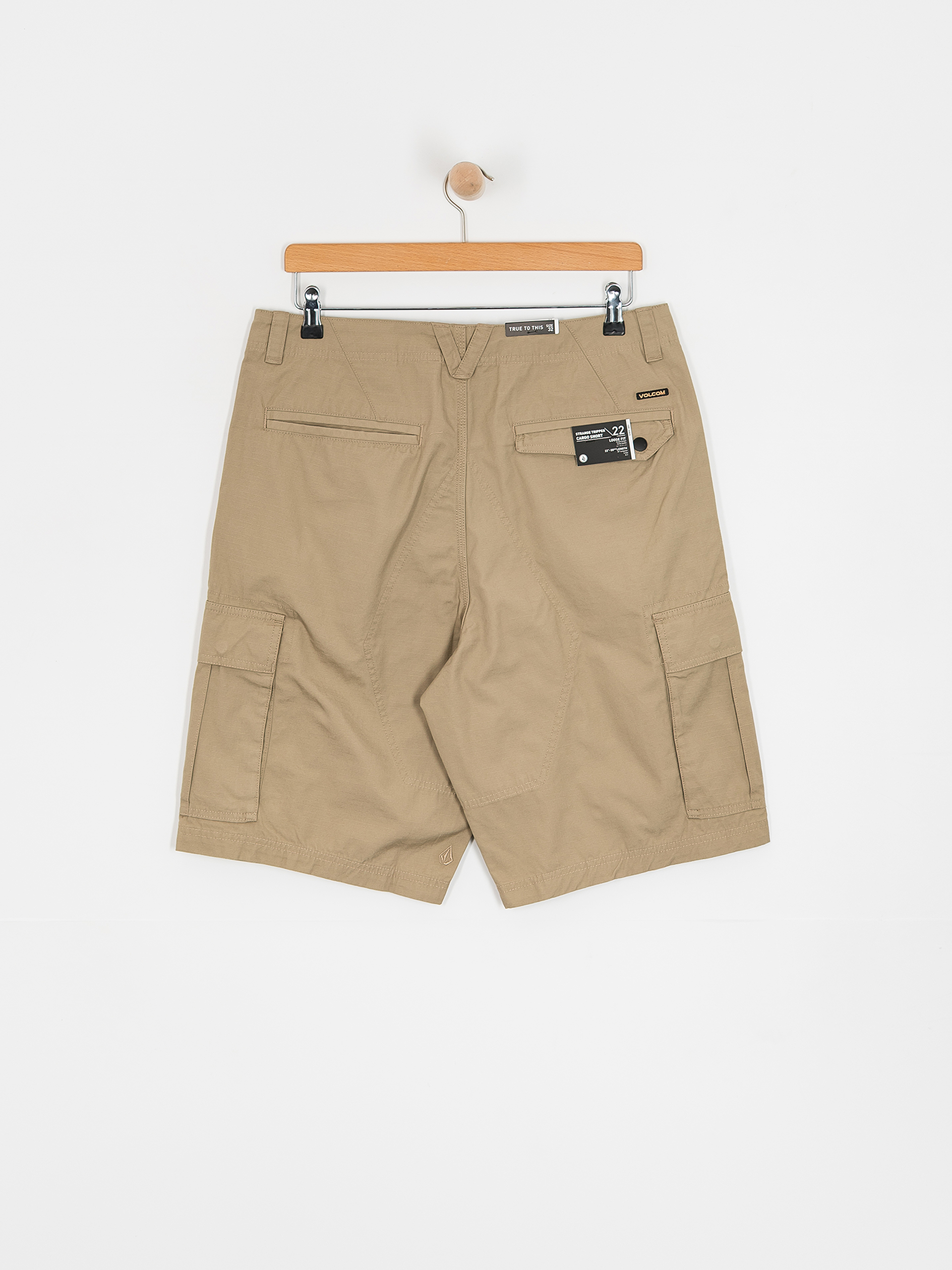 Pantaloni scurți Volcom Strange Tripper Cargo 22 (khaki)