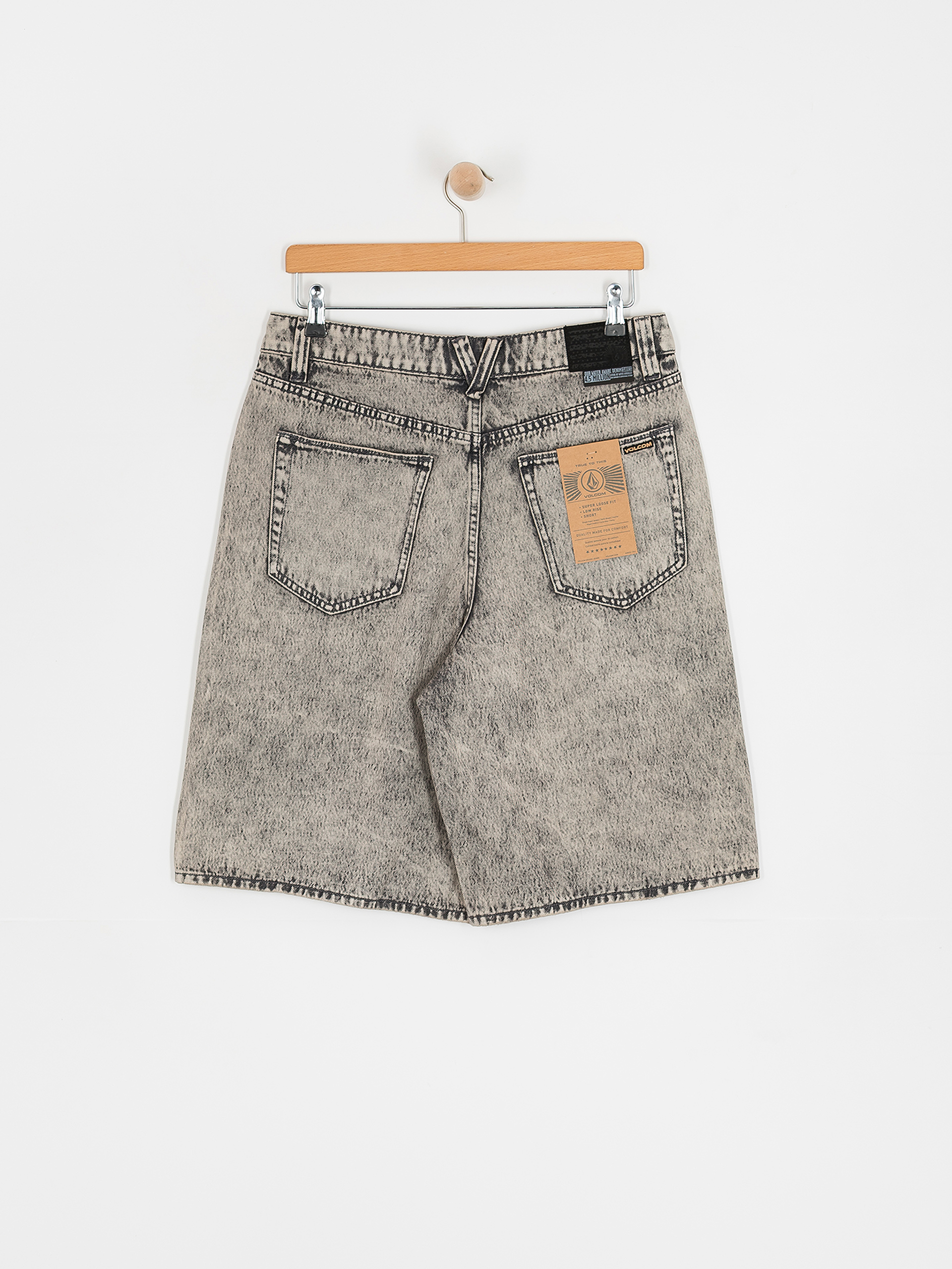 Pantaloni scurți Volcom Beeggy Wmn (grey vintage)