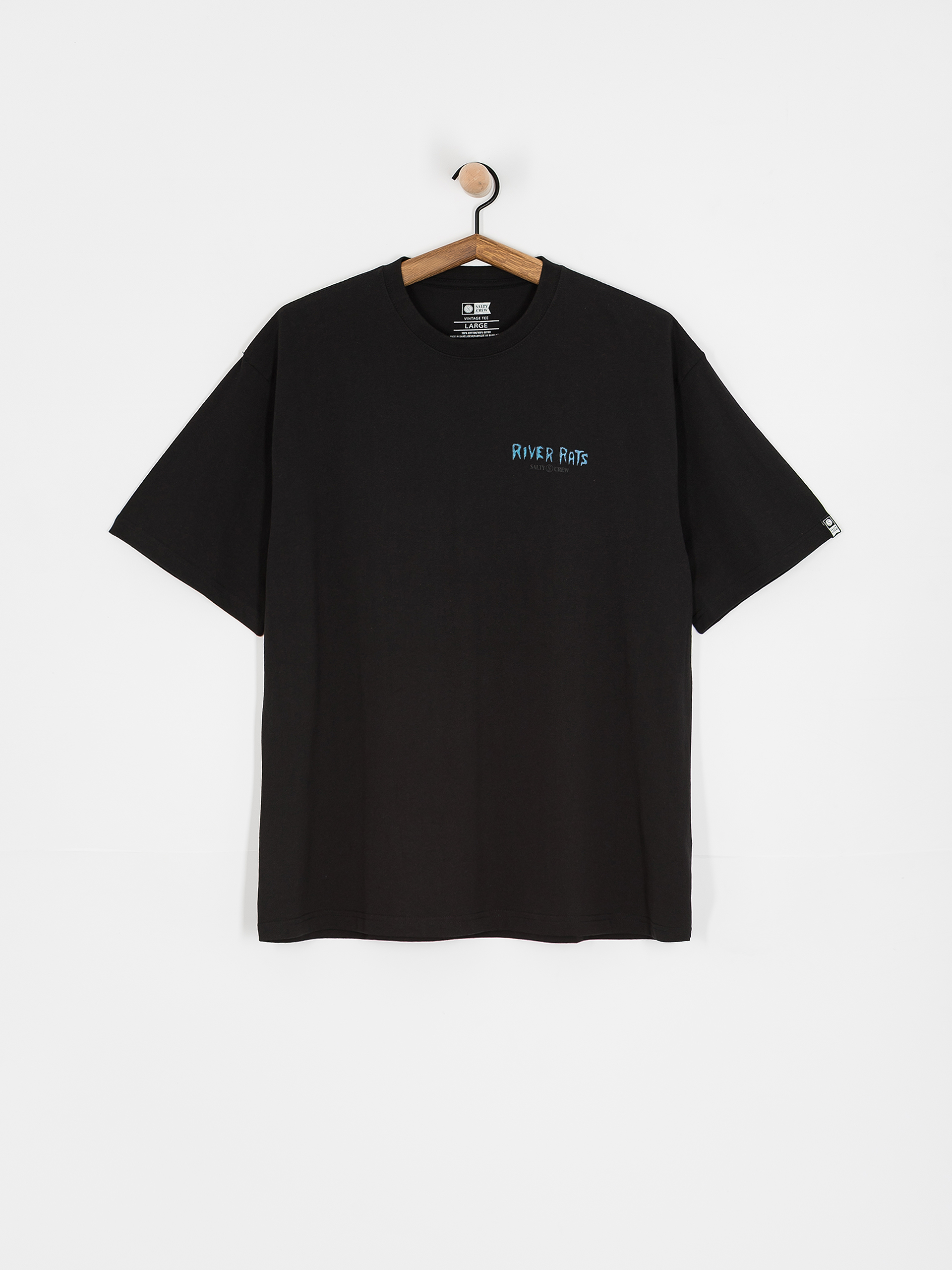 Tricou Salty Crew River Rats (black)