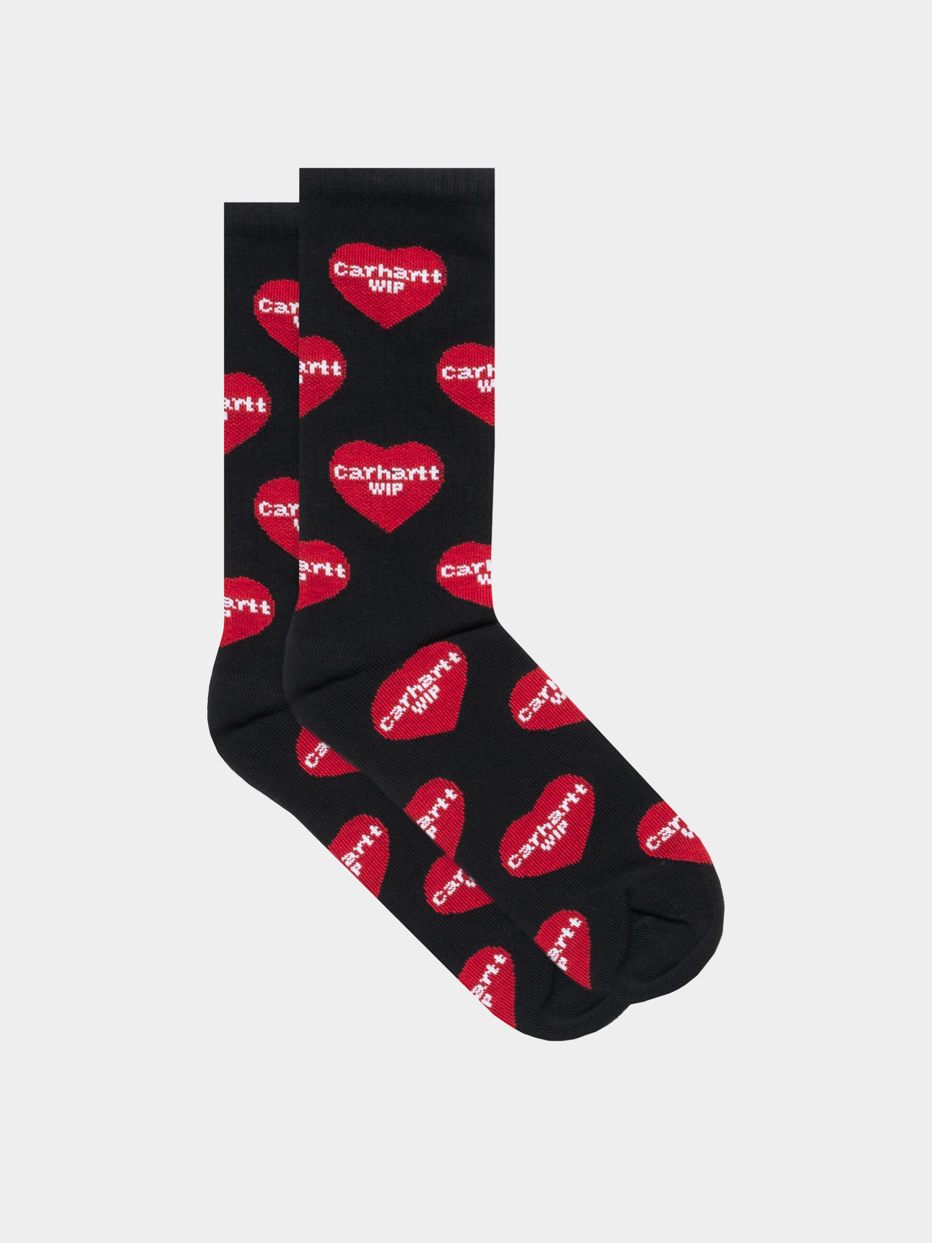 u0218osete Carhartt WIP Heart Logo (heart logo jacquard/black)