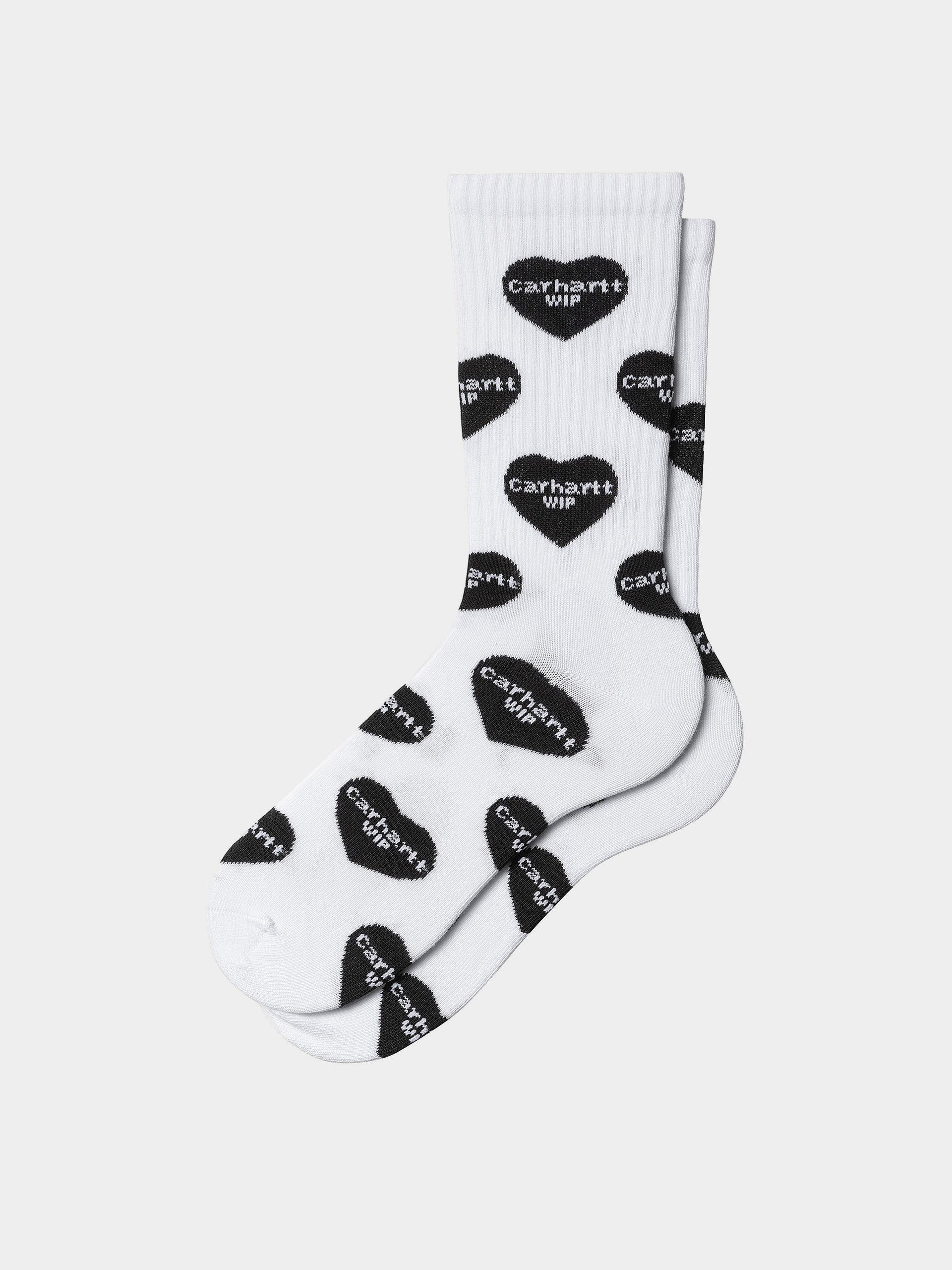 u0218osete Carhartt WIP Heart Logo (heart logo jacquard/white)