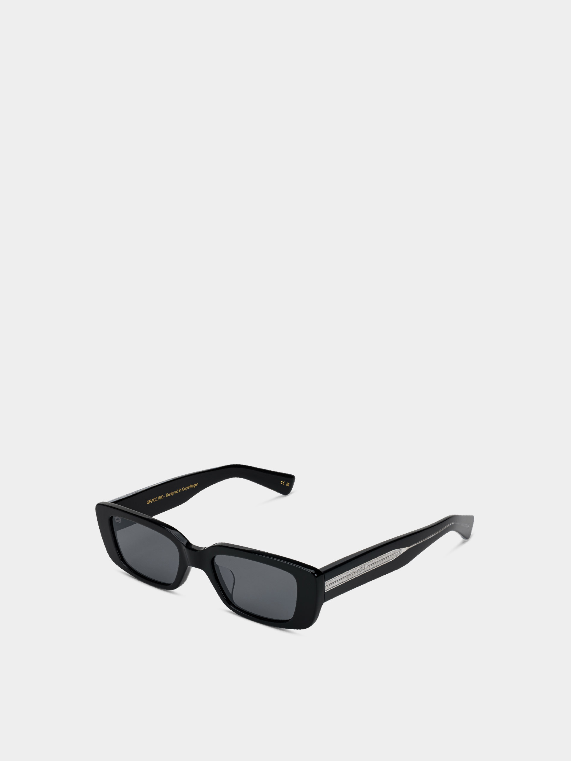 Ochelari de soare MessyWeekend Grace Iso (black/transparent)