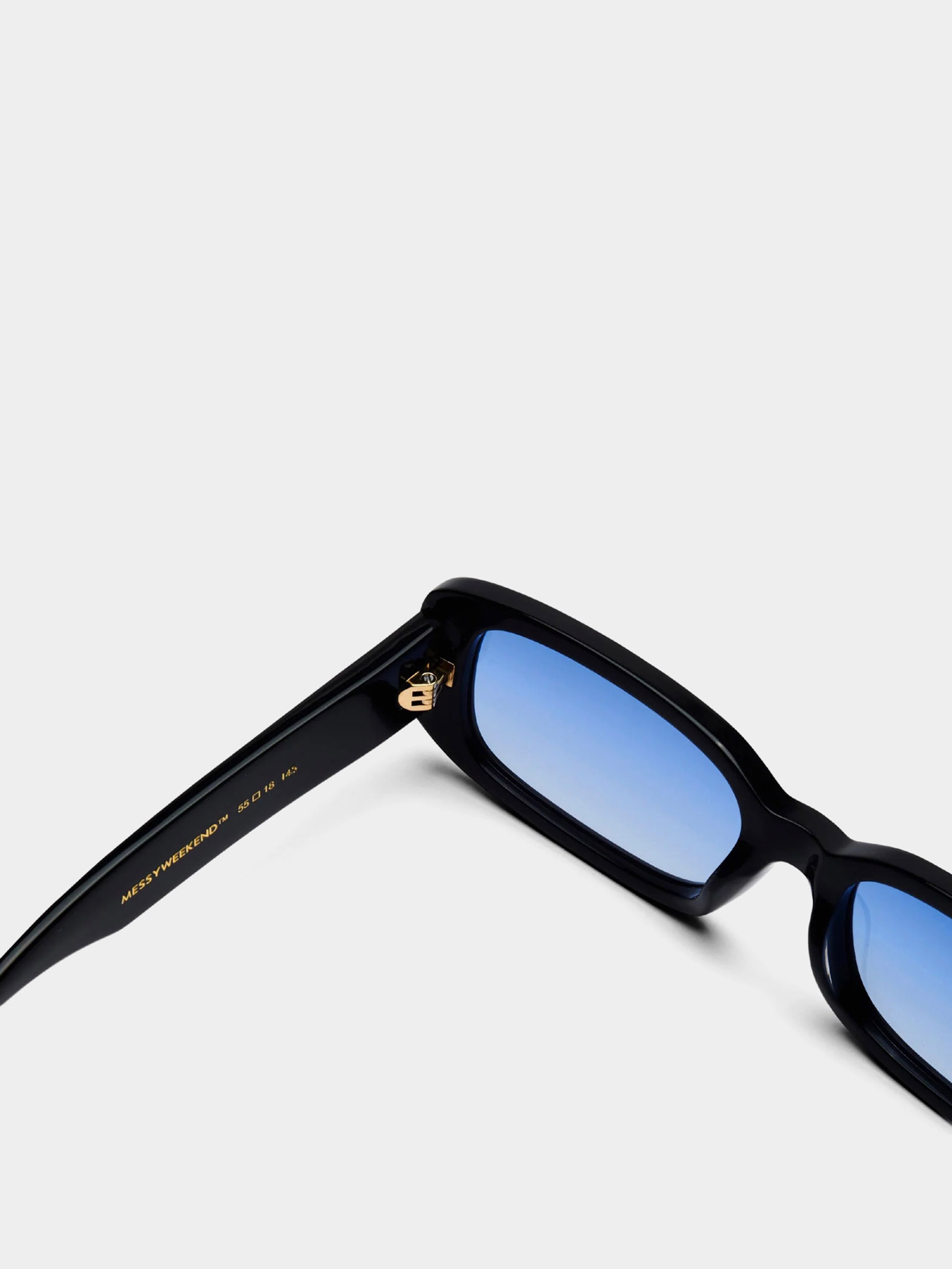 Ochelari de soare MessyWeekend Roxie (black/gradient blue)