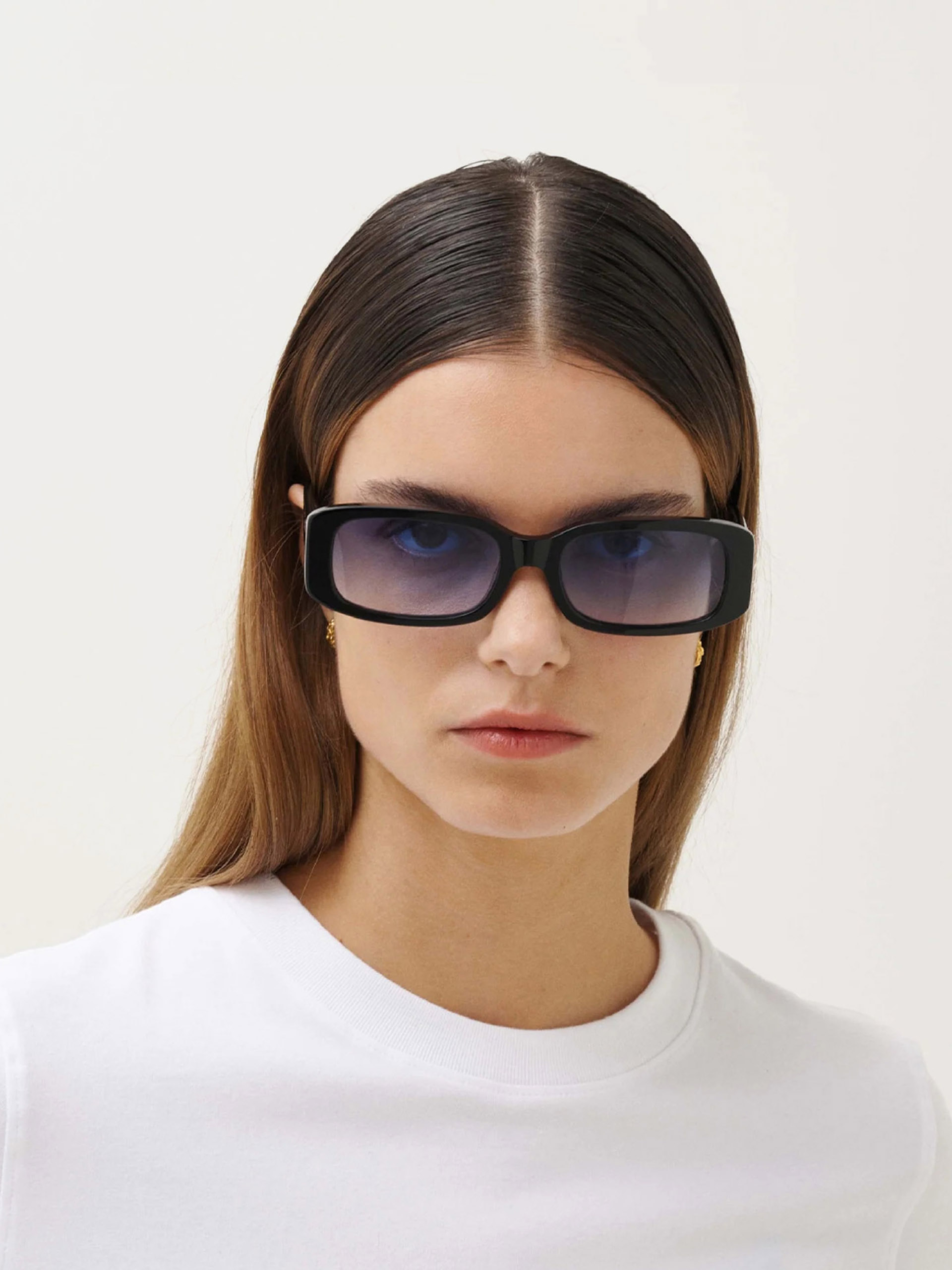 Ochelari de soare MessyWeekend Roxie (black/gradient blue)