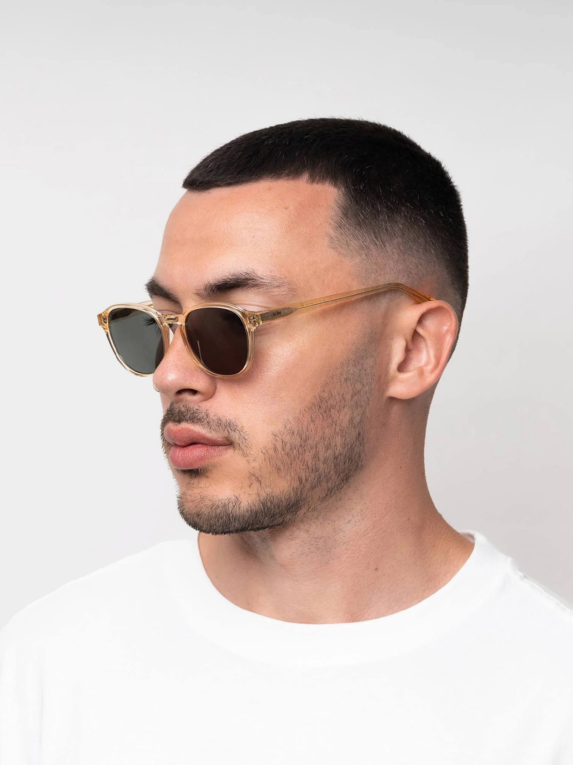 Ochelari de soare MessyWeekend Ryan (champagne/green)