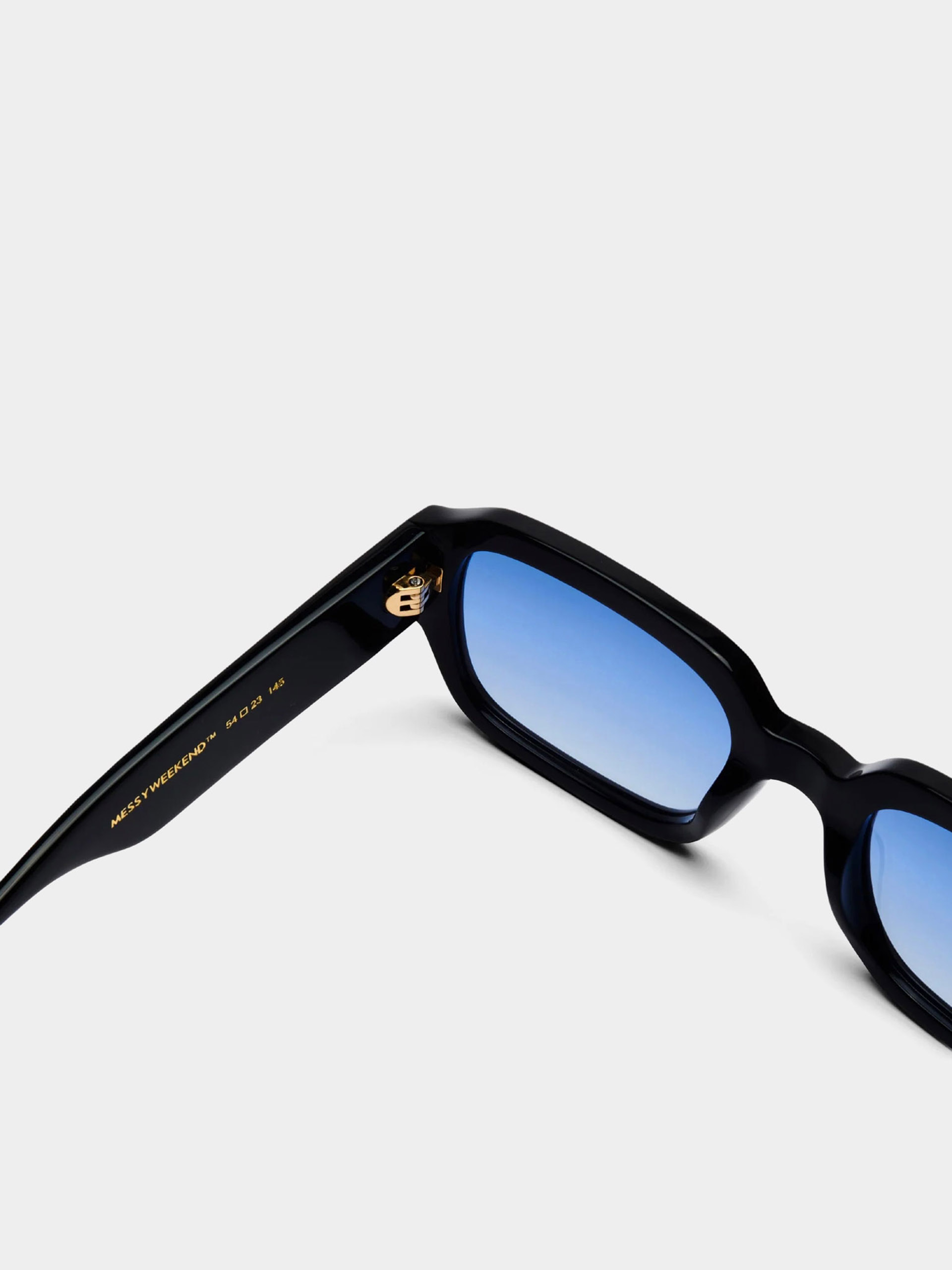Ochelari de soare MessyWeekend Downey (black/gradient blue)