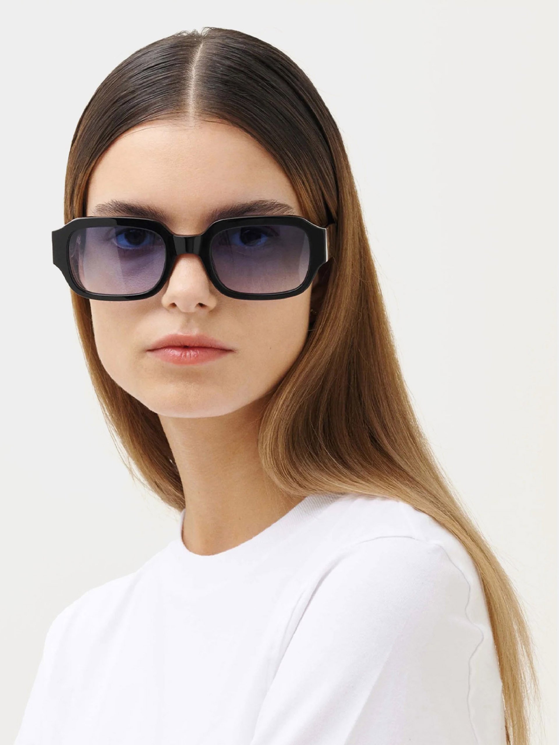 Ochelari de soare MessyWeekend Downey (black/gradient blue)