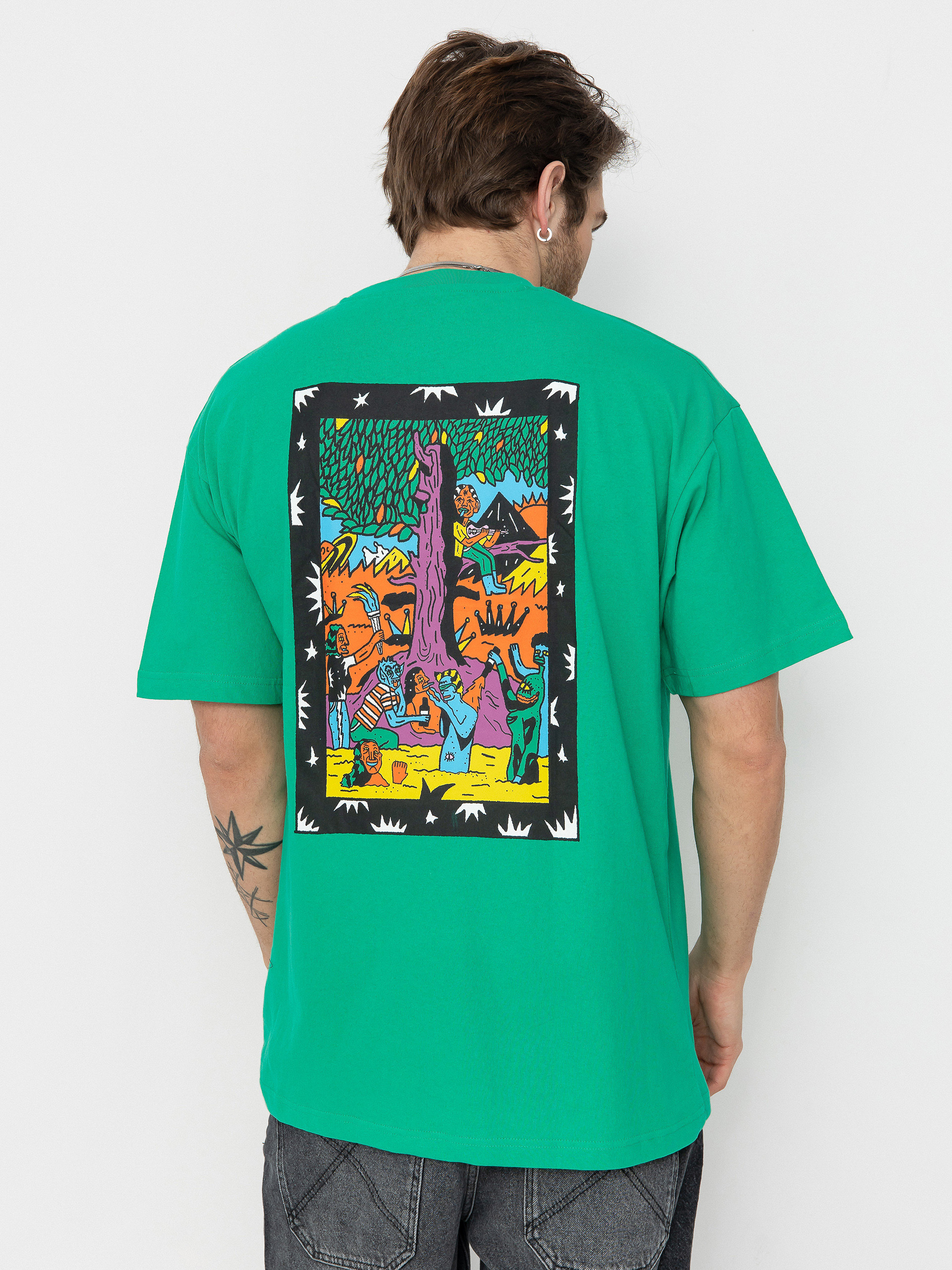 Tricou Volcom Fa Bob Mollema 2 Lse (mint)