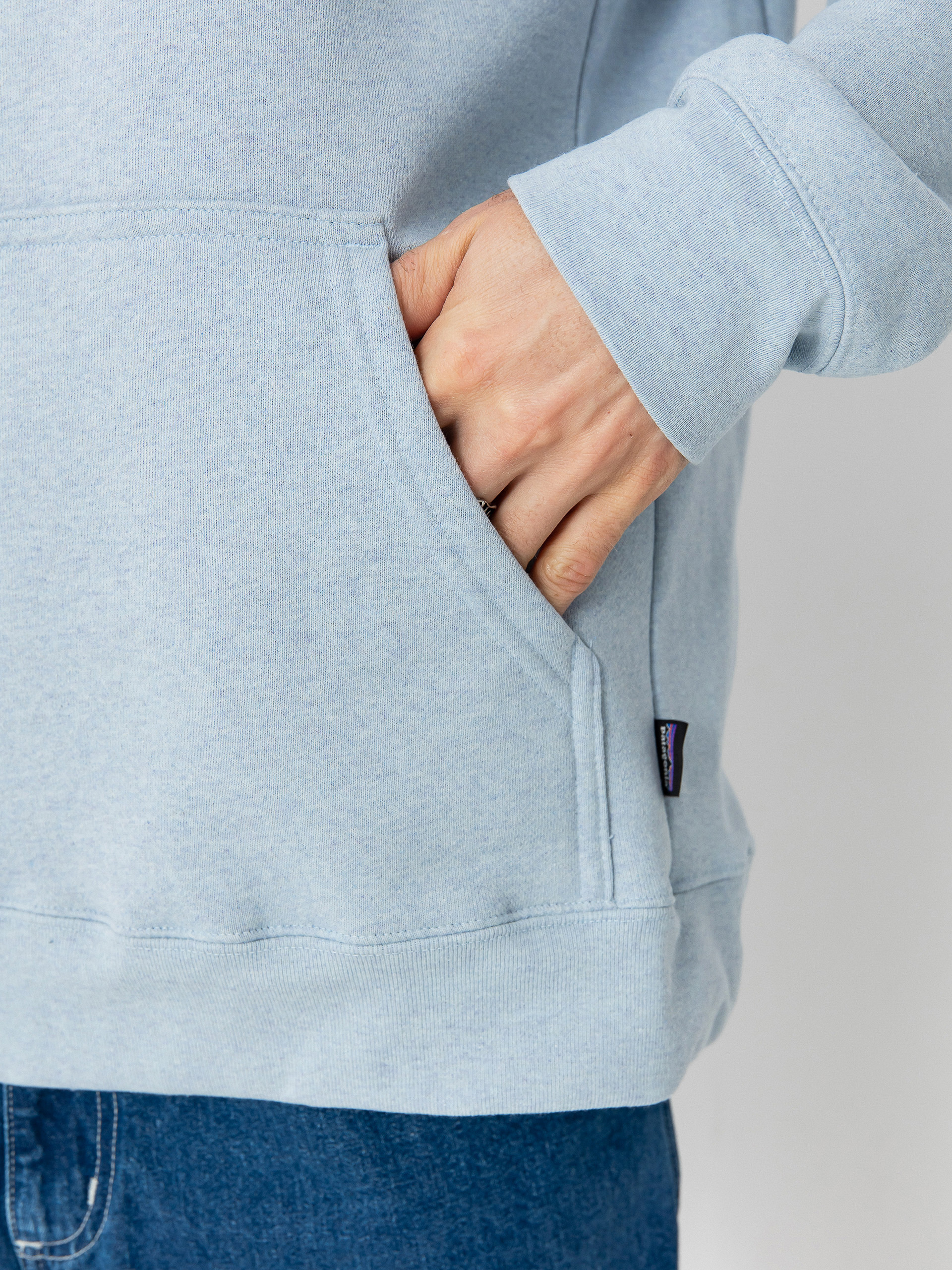 Hanorac cu glugă Patagonia Fitz Roy Icon Uprisal HD (fleck blue)