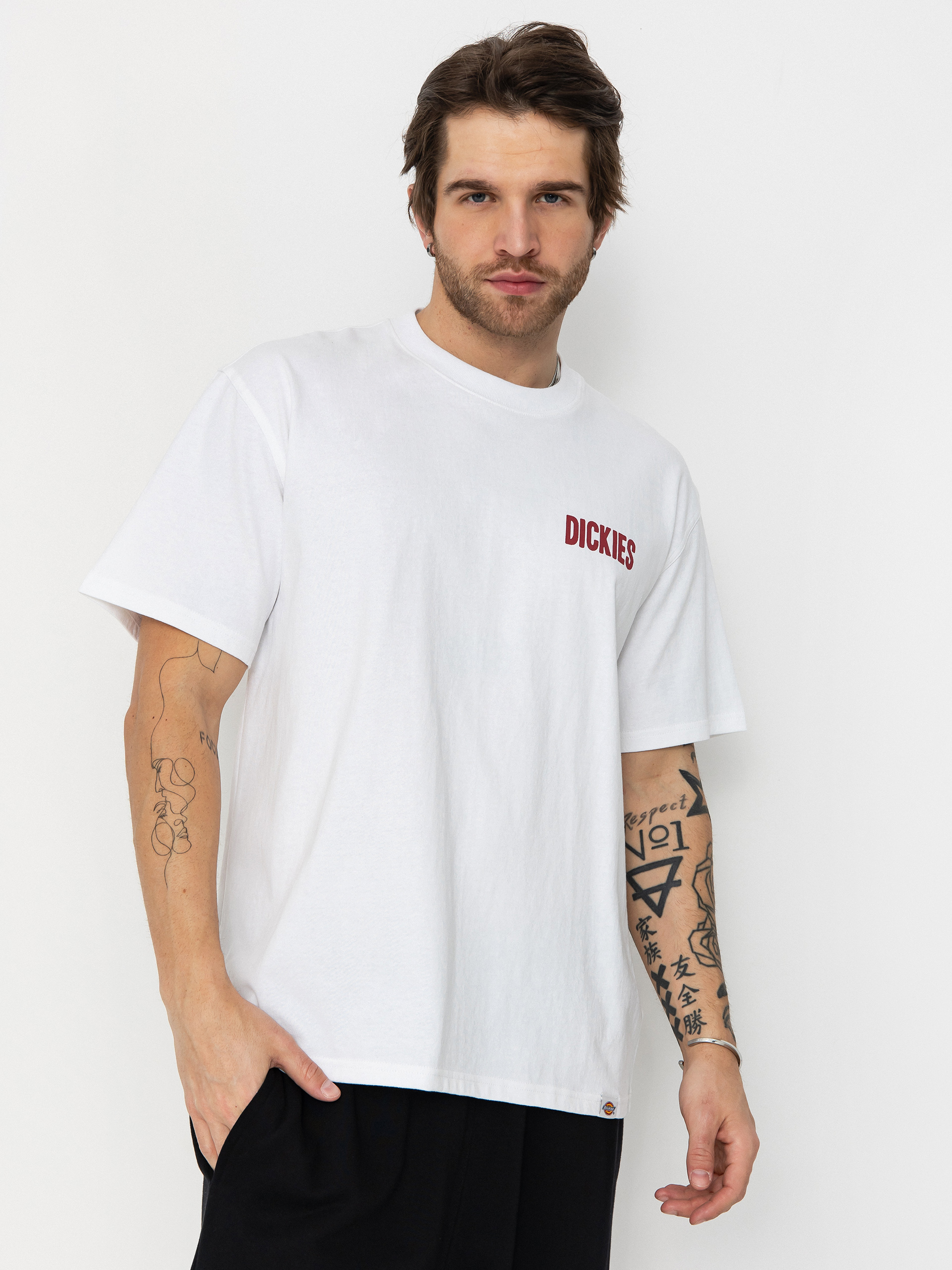 Tricou Dickies Slacks Rally (white)