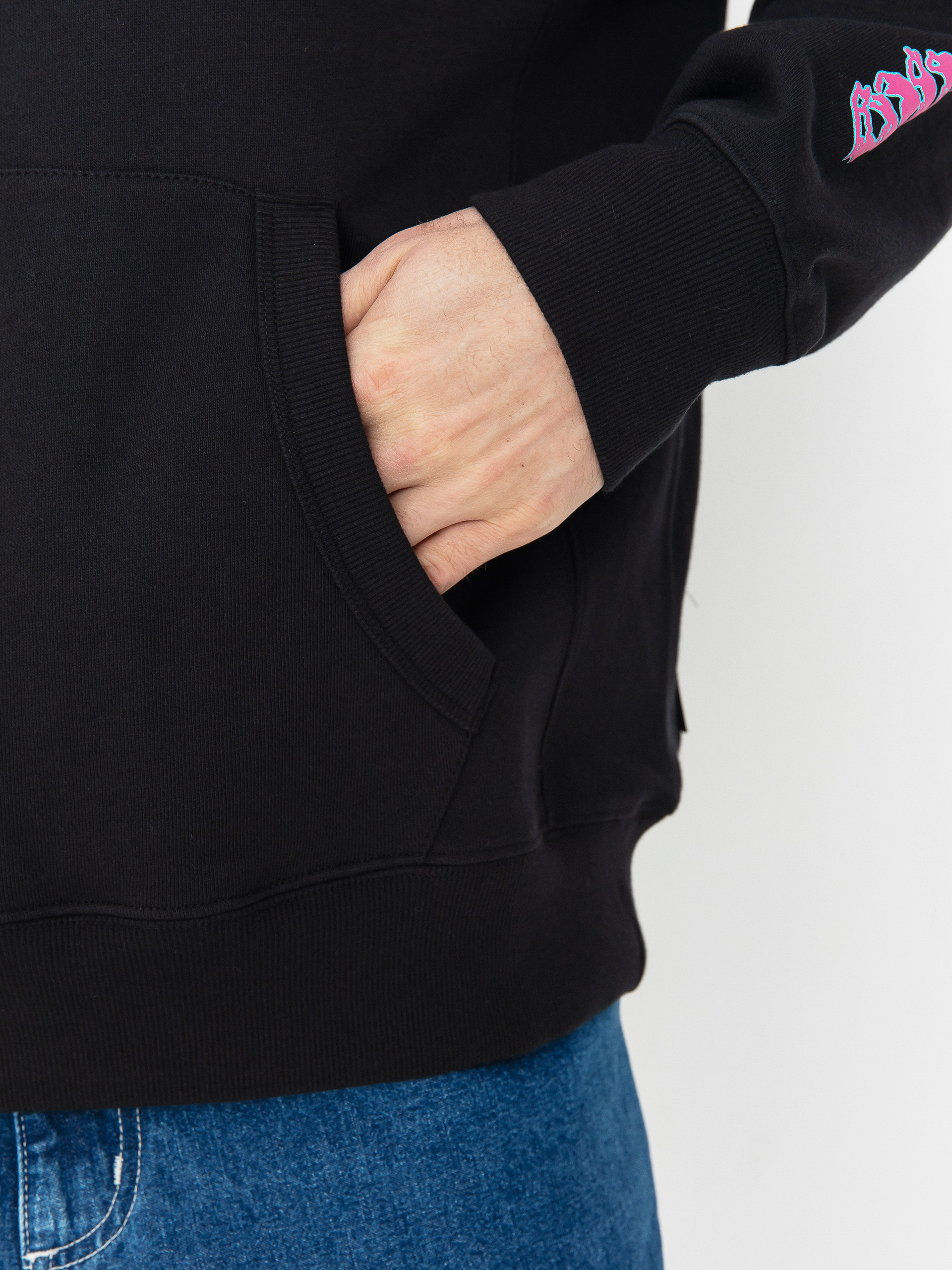 Hanorac cu glugă Element Ffnc Dragon HD (flint black)