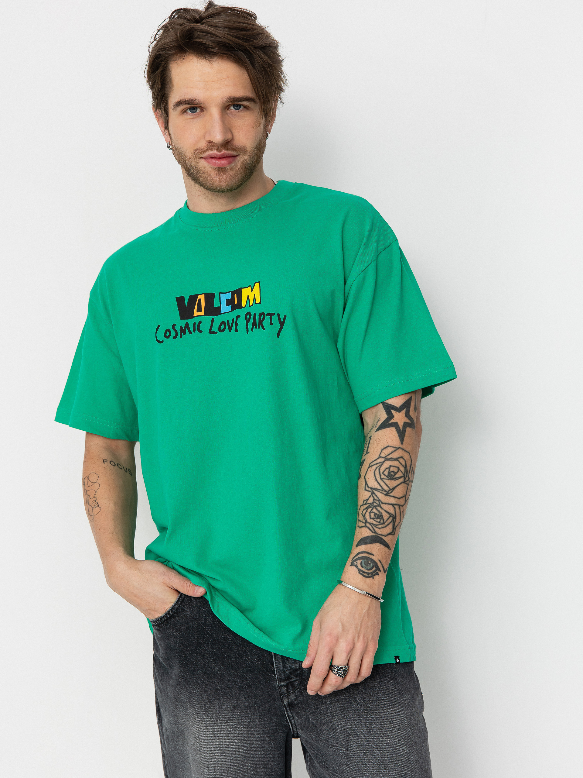Tricou Volcom Fa Bob Mollema 2 Lse (mint)