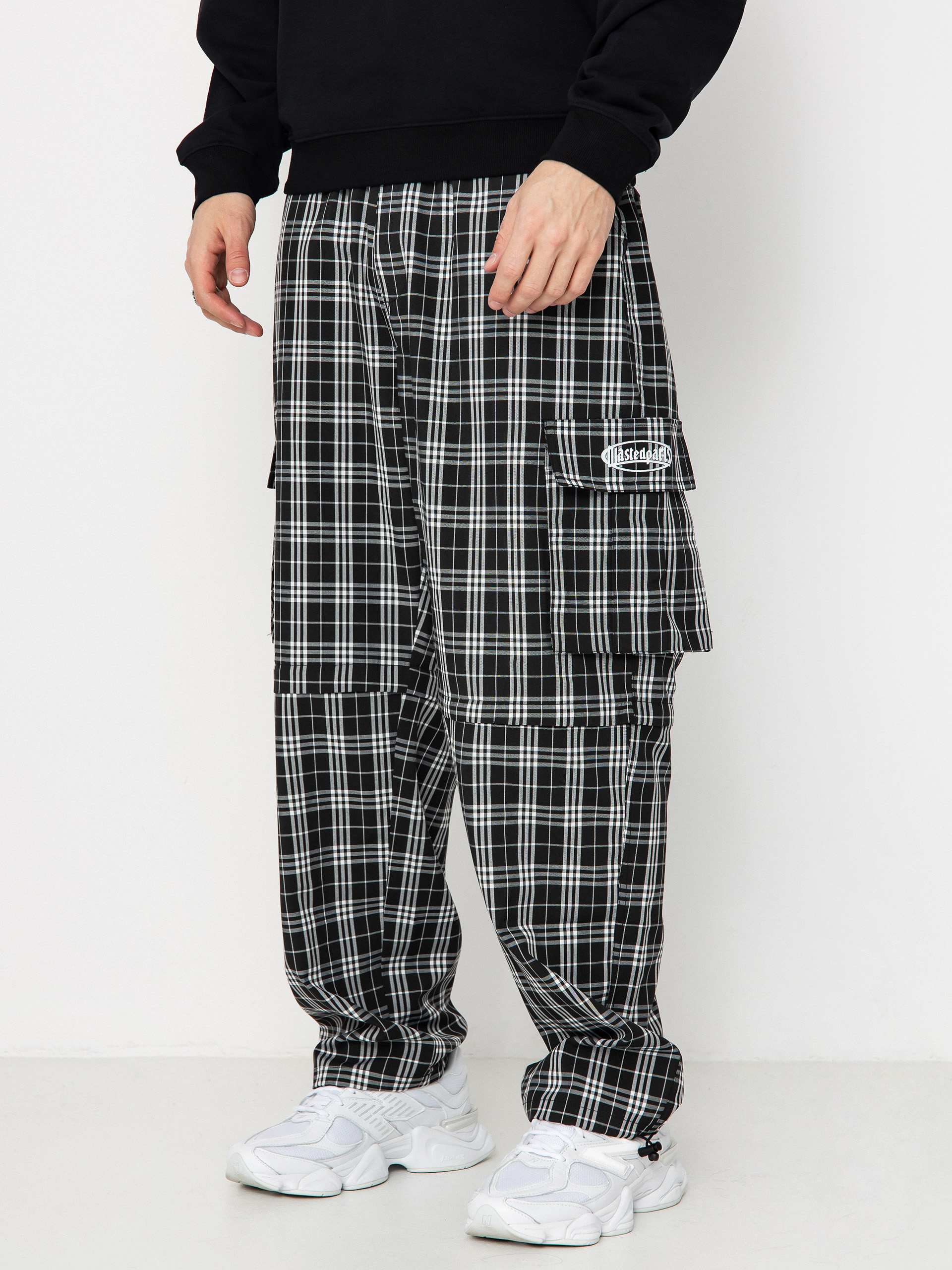 Pantaloni Wasted Paris Yard Tartan Hunter