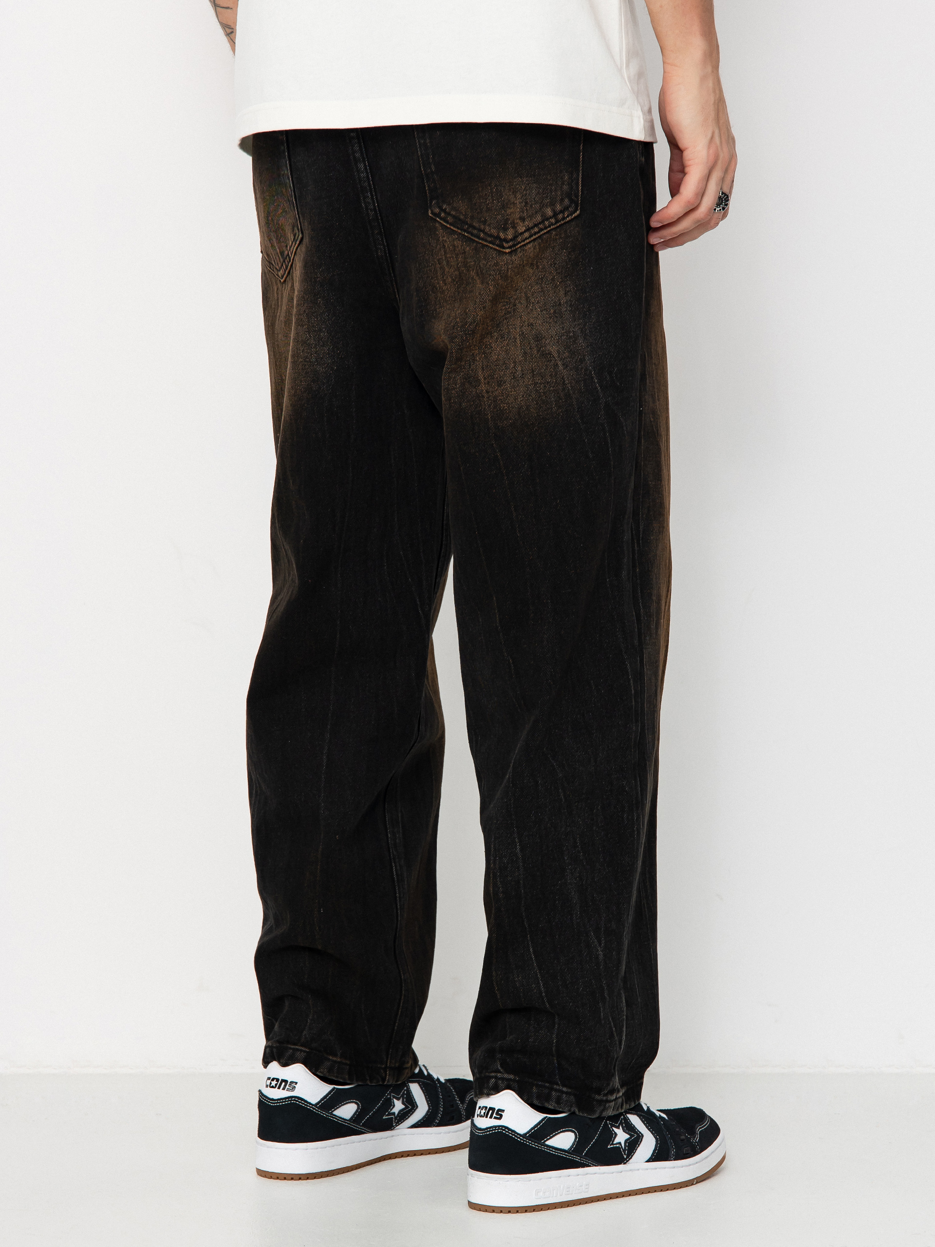 Pantaloni Wasted Paris Sandblast Casper (faded black)