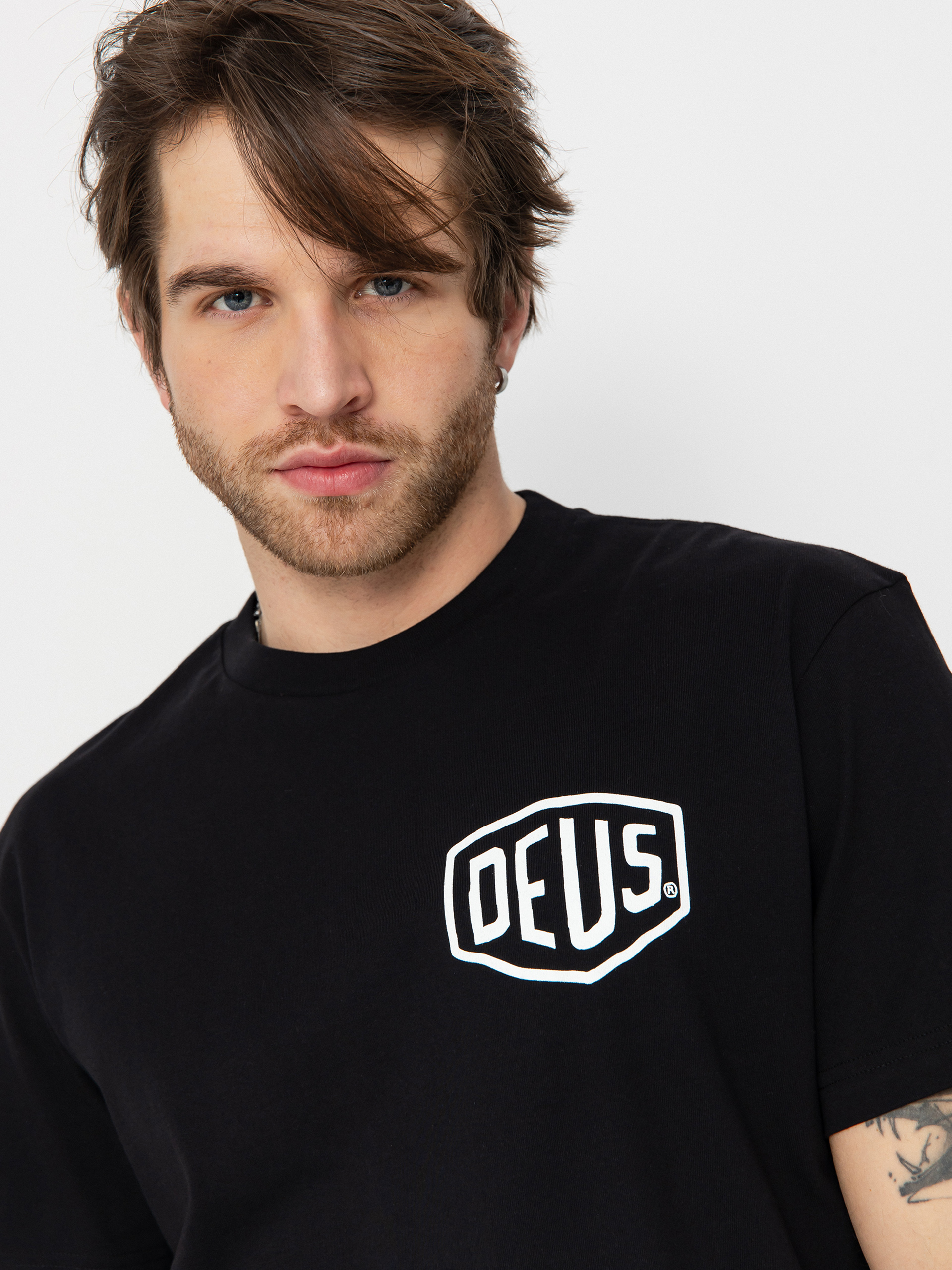 Tricou Deus Ex Machina Carby Pickup (black)