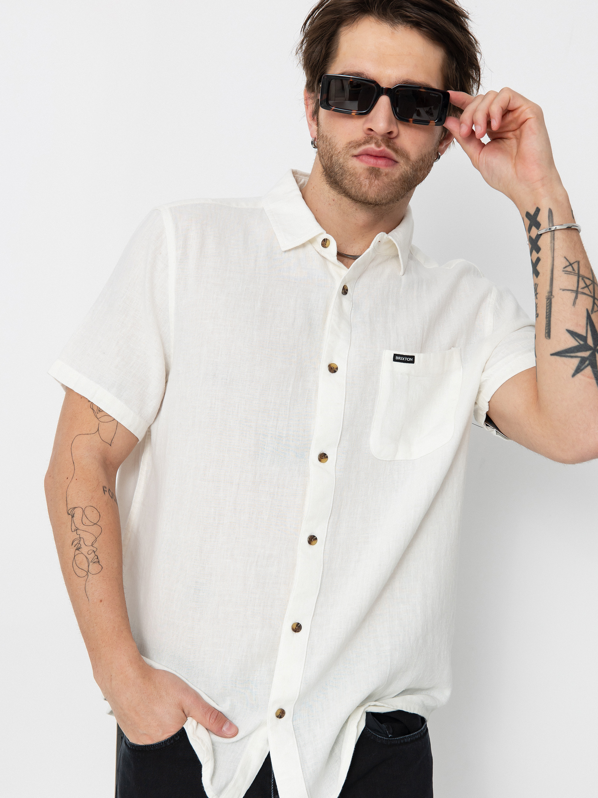 Cu0103mau0219u0103 Brixton Charter Org Cttn (egret white)