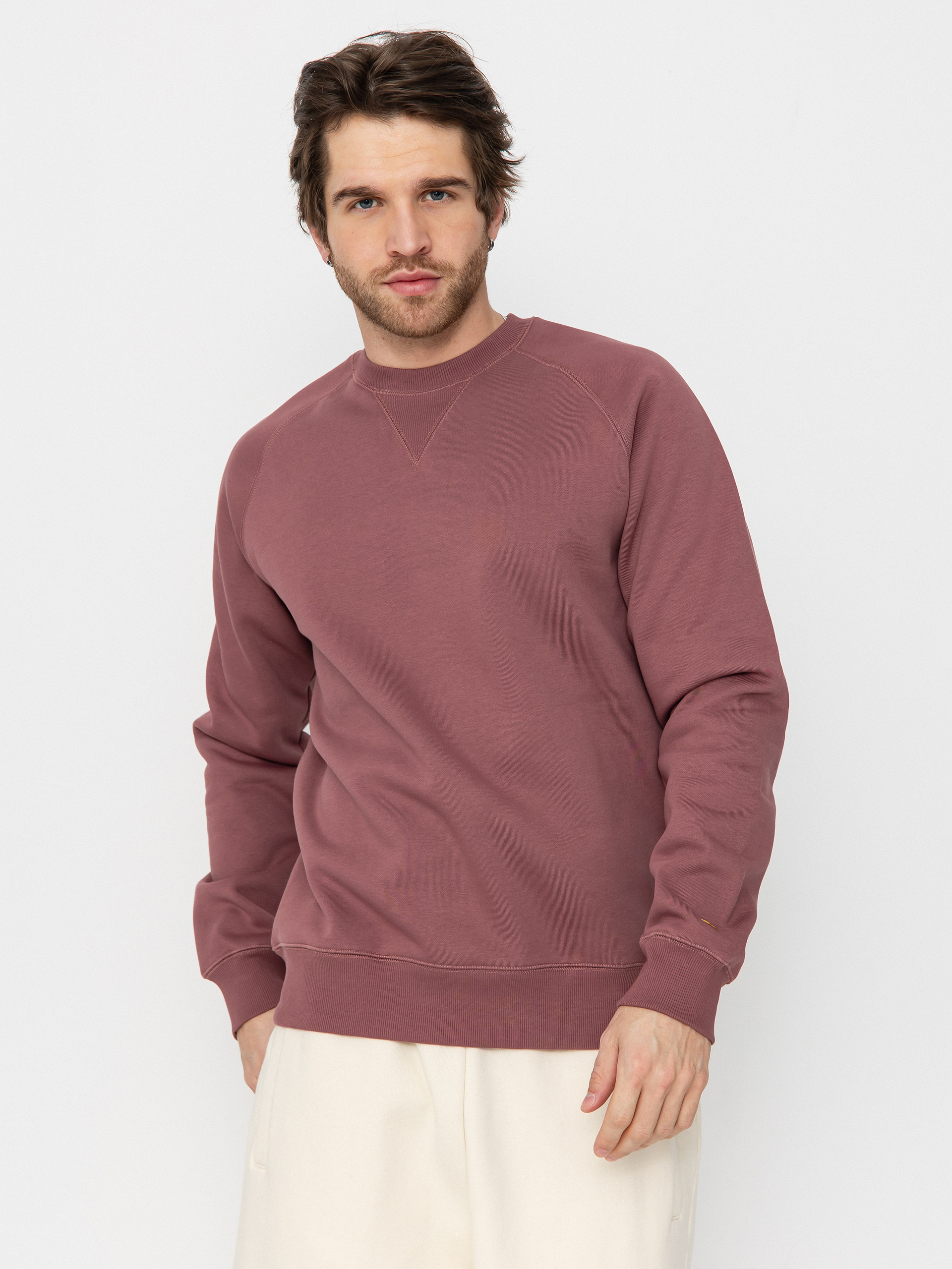 Hanorac Carhartt WIP Chase (dusky pink/gold)