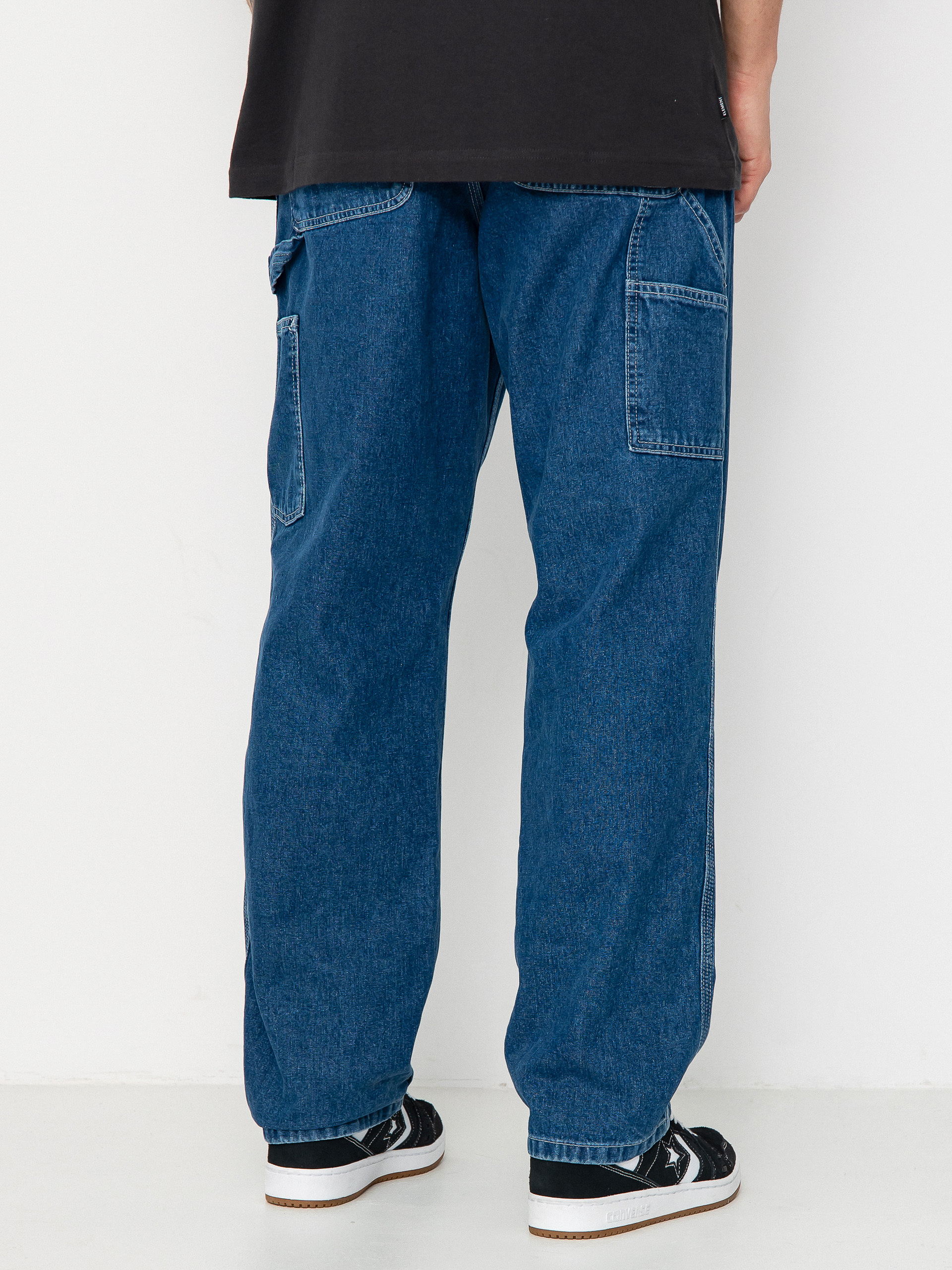 Pantaloni Carhartt WIP Single Knee (blue)