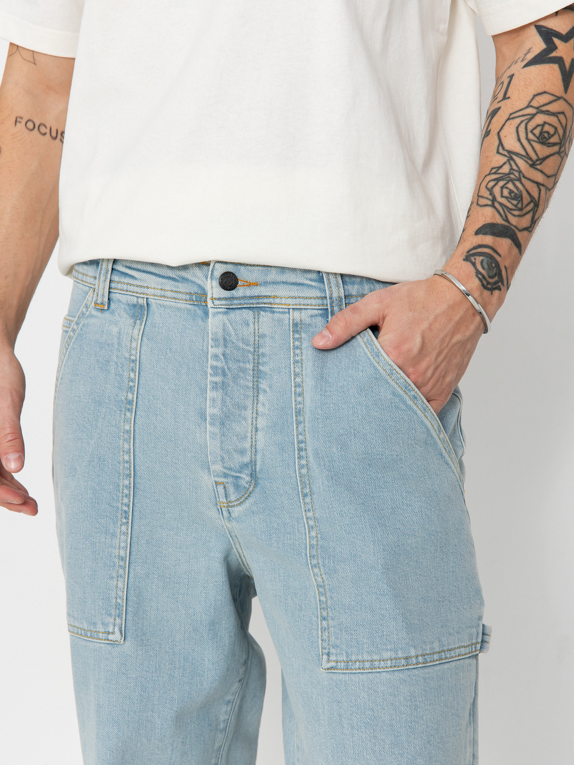 Pantaloni Homeboy X Tra Work Pants Denim (moon)