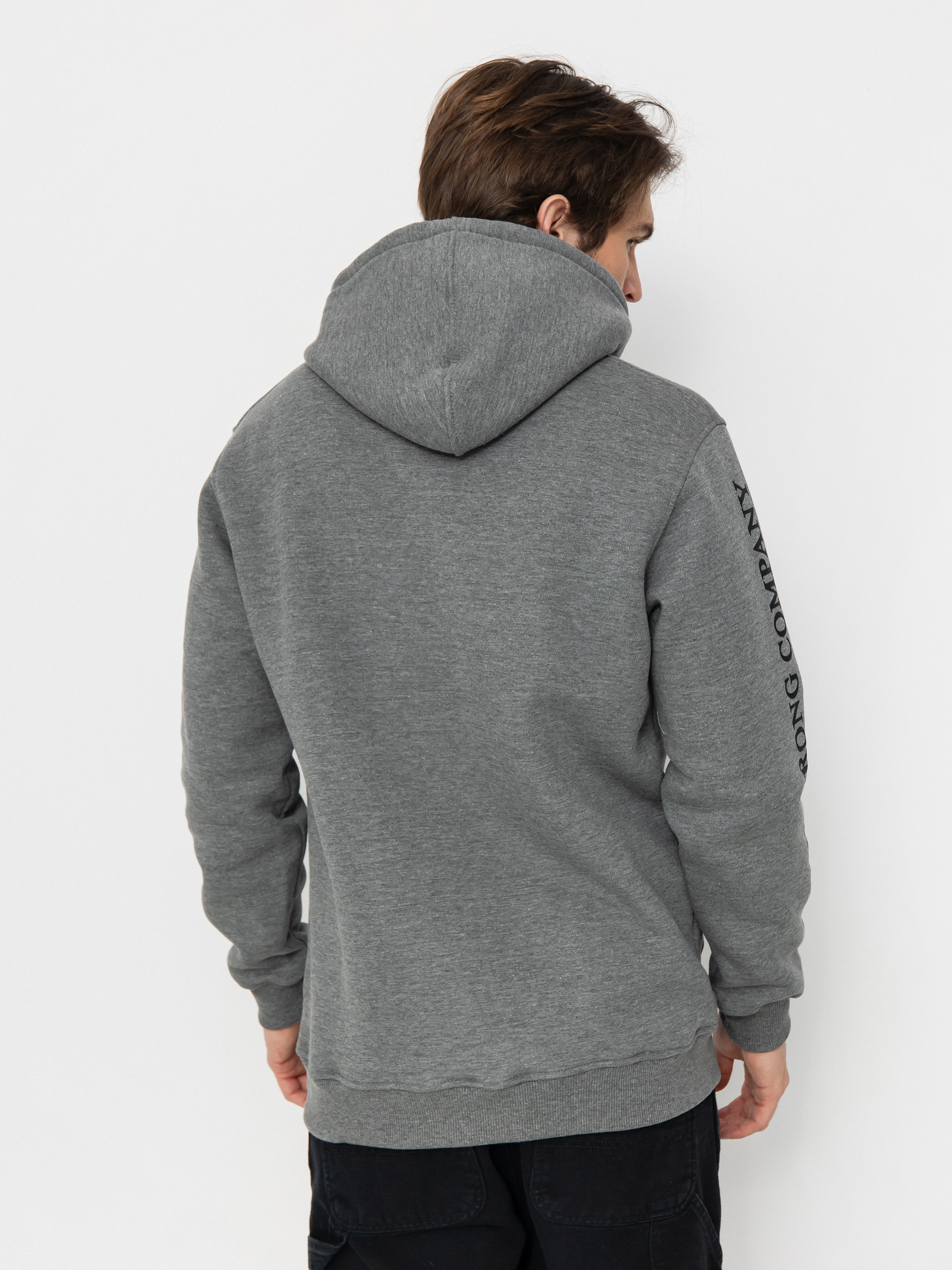 Hanorac cu glugă Nervous Icon HD (light heather)