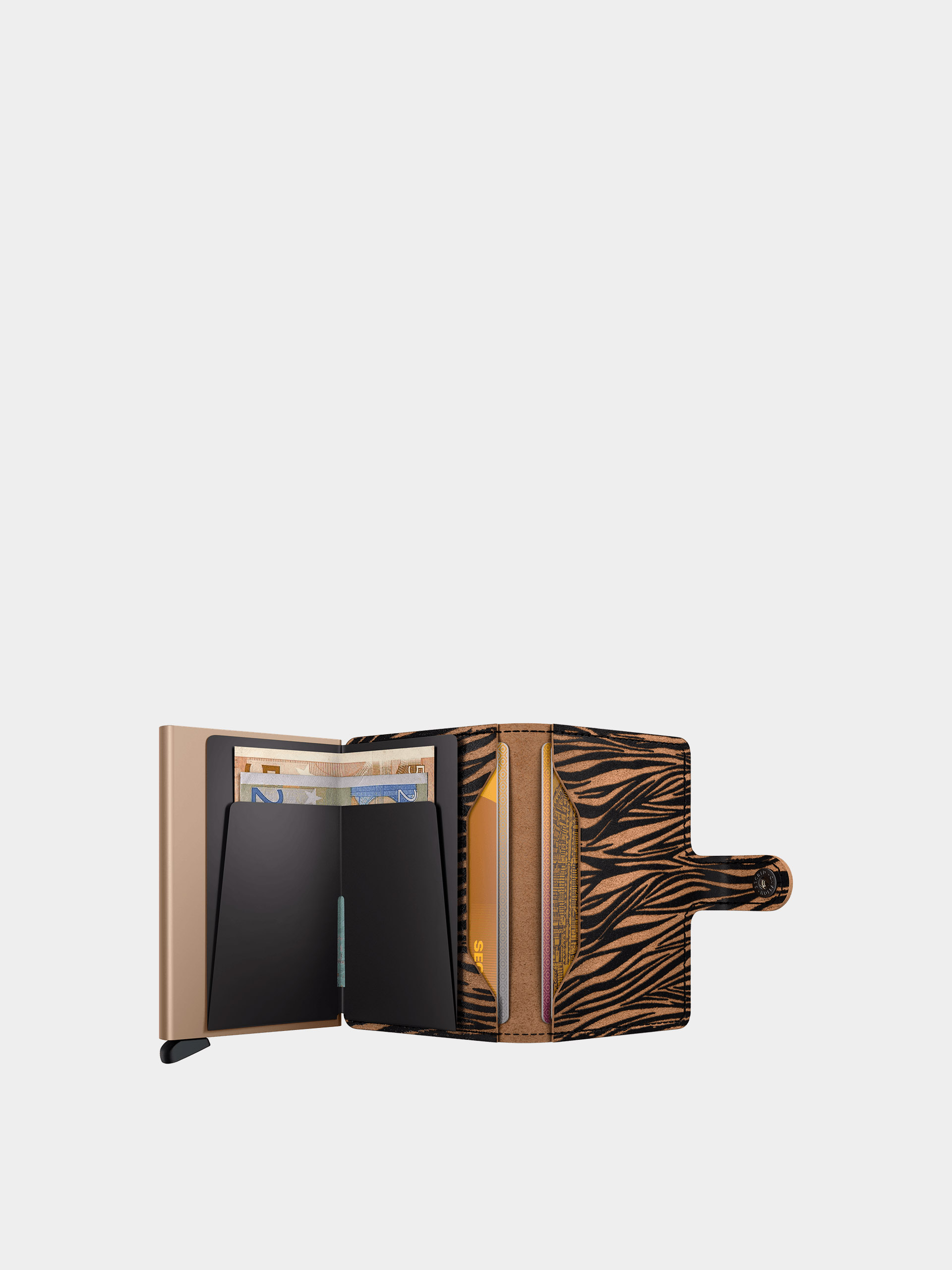 Portofel Secrid Miniwallet (zebra beige)