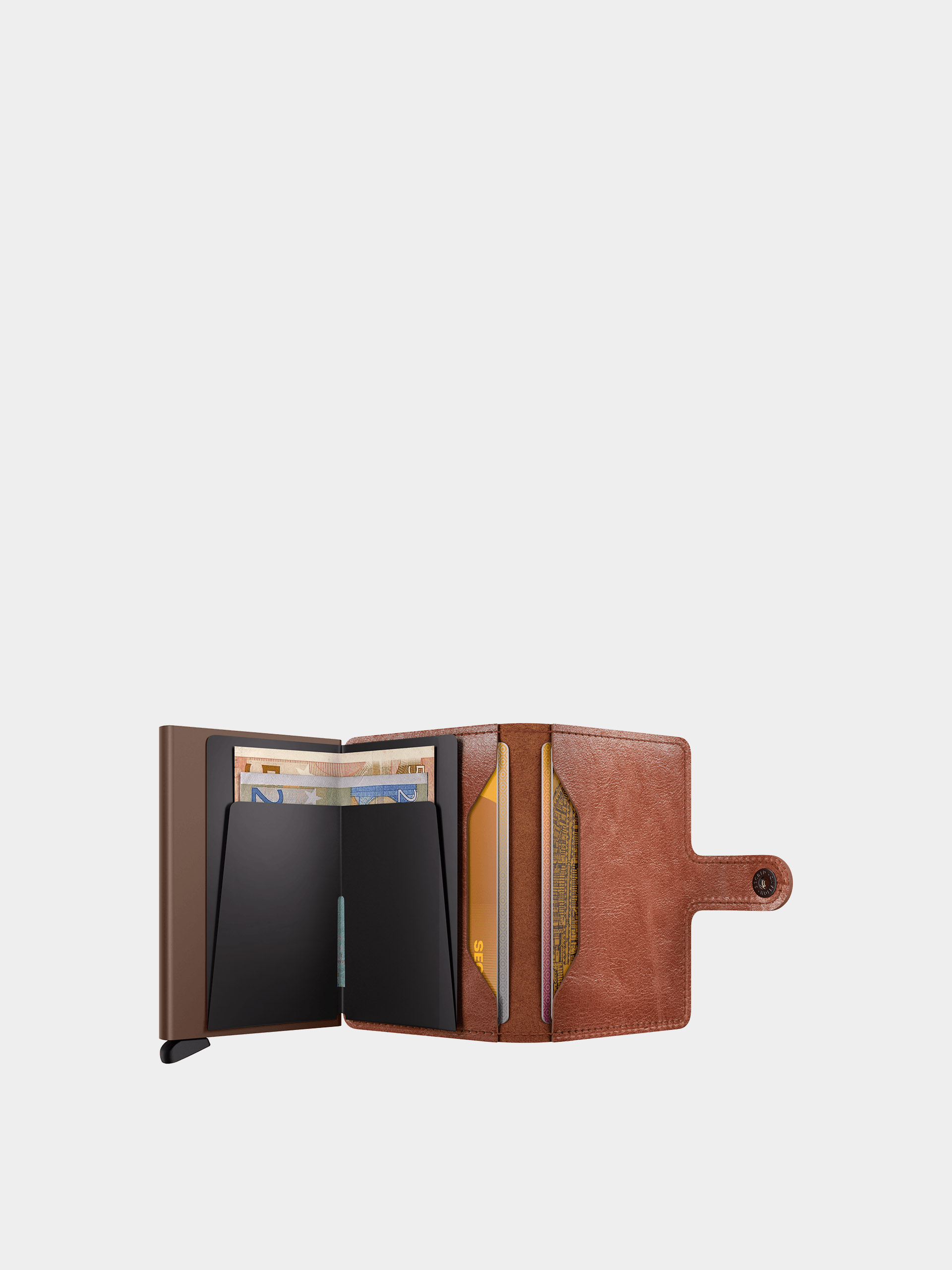 Portofel Secrid Miniwallet (vintage cognac brown)