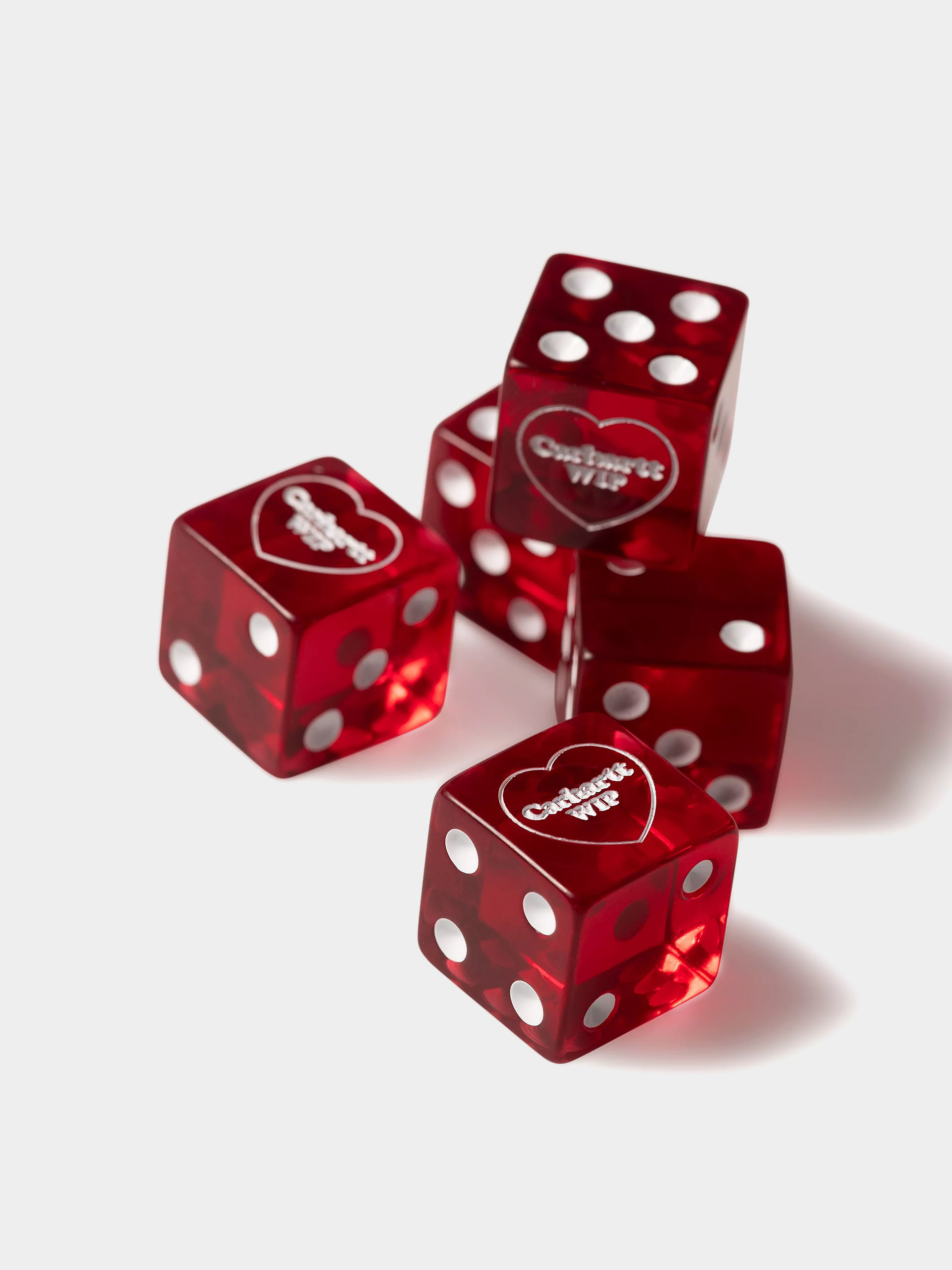 Pozostałe Carhartt WIP Heart Dice Set (scarlet)