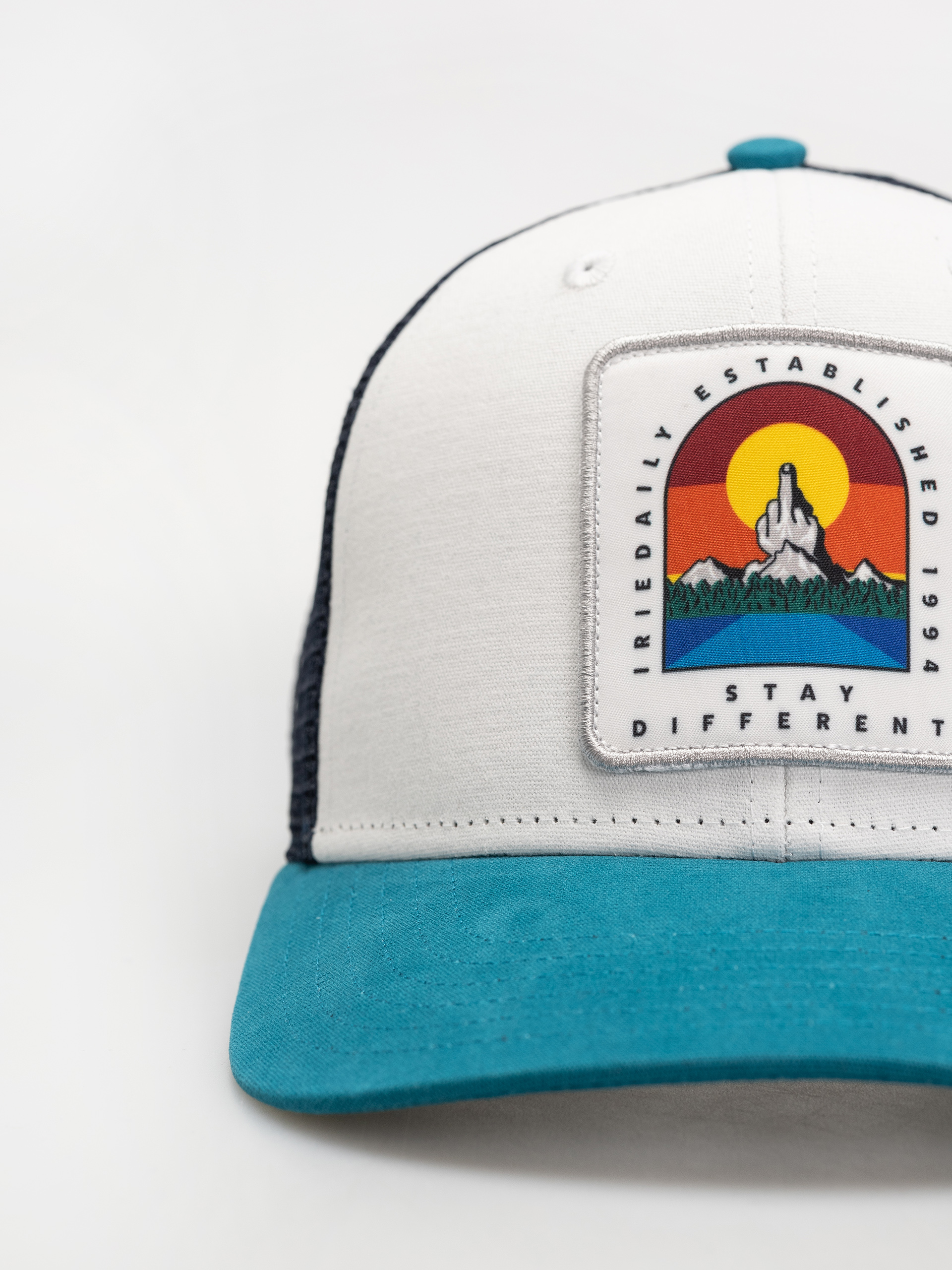 Șapcă Iriedaily Stonefinger (blue green)