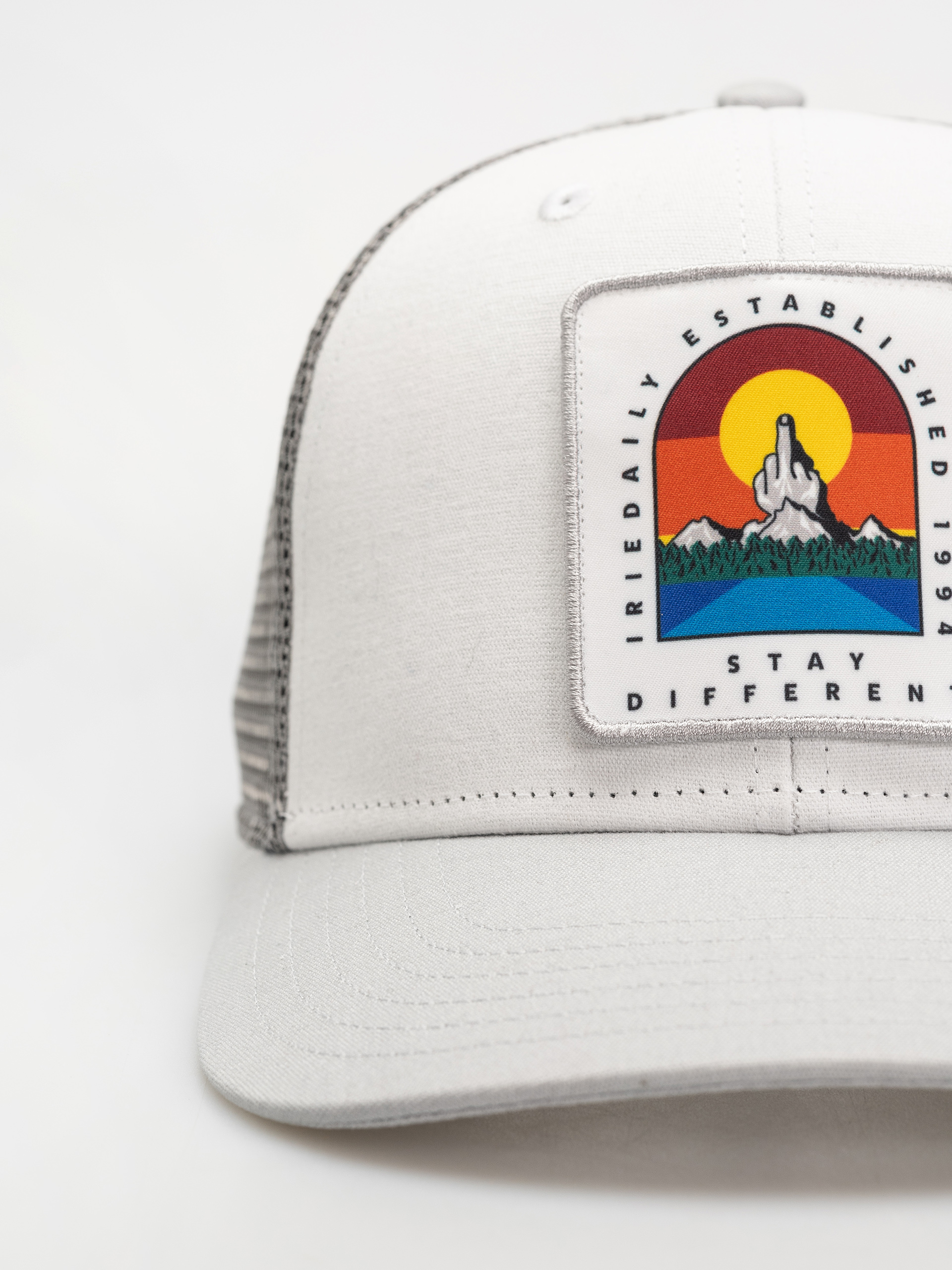 Șapcă Iriedaily Stonefinger (stone grey)