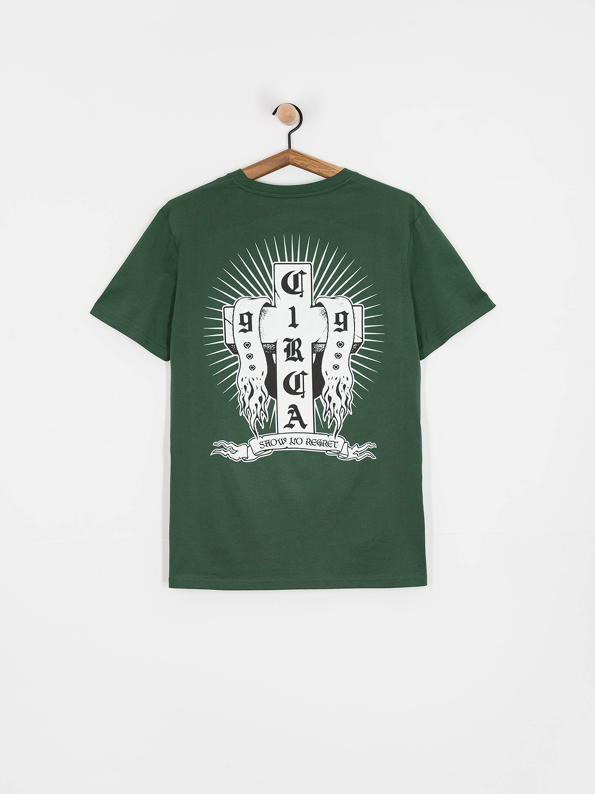 Tricou Circa No Regret (bottle green)
