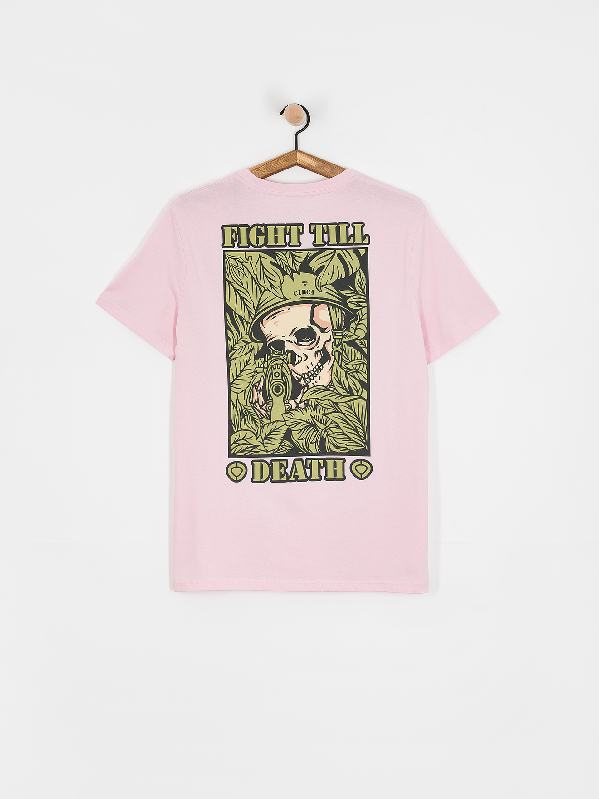 Tricou Circa Till Death (cotton pink)